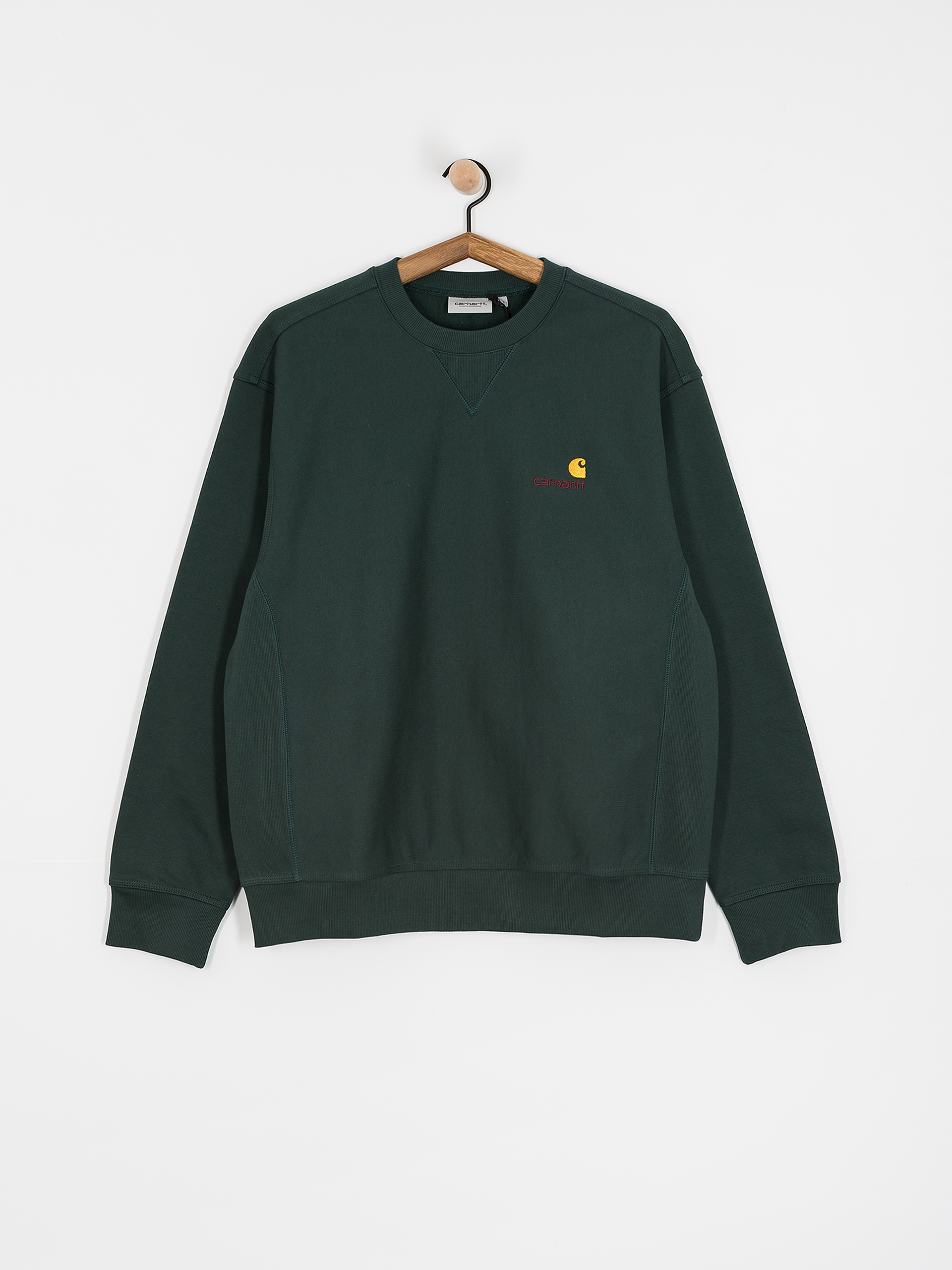 Світшот Carhartt WIP American Script (conifer)