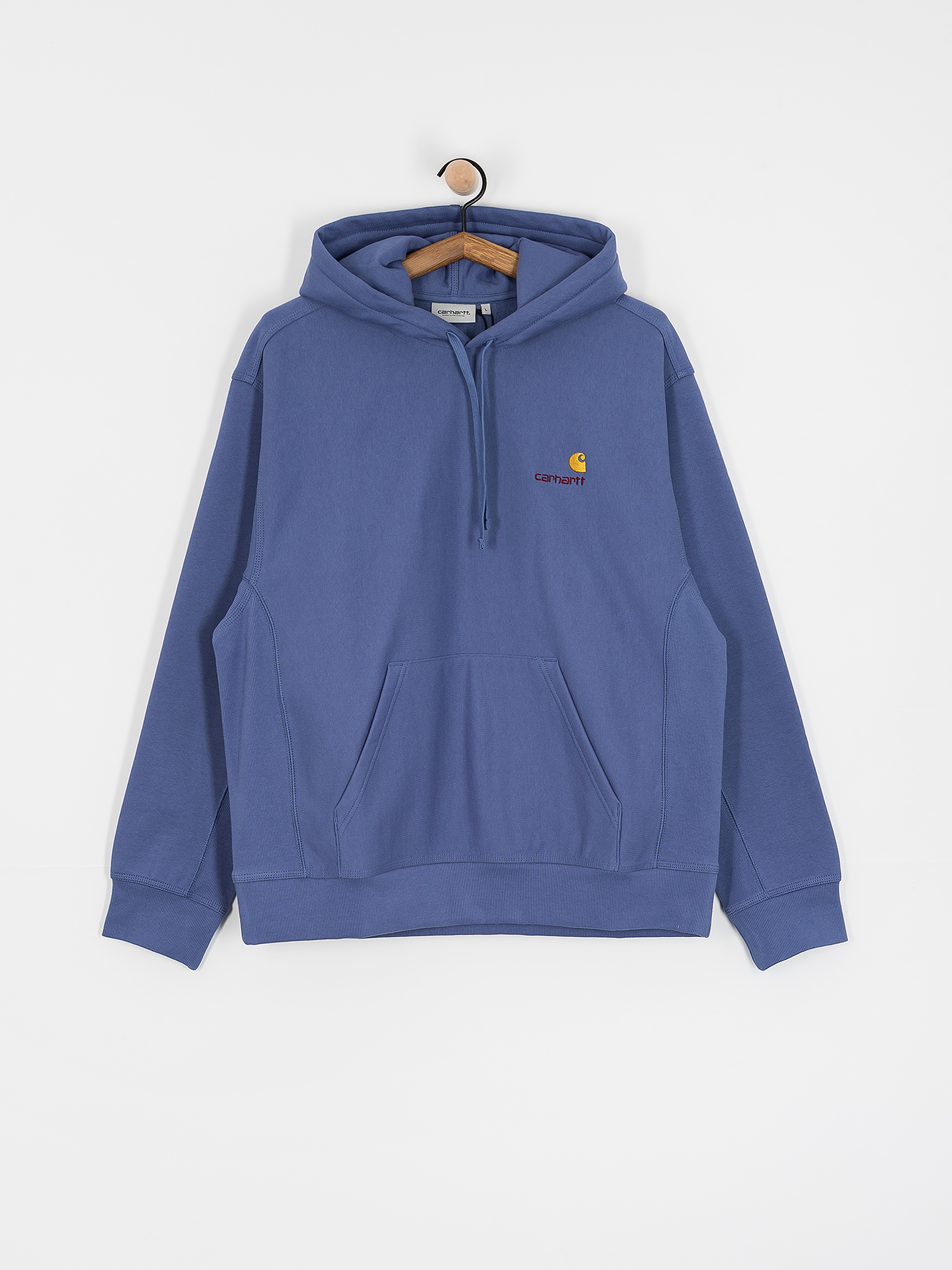 Худі Carhartt WIP American Script HD (blue iris)