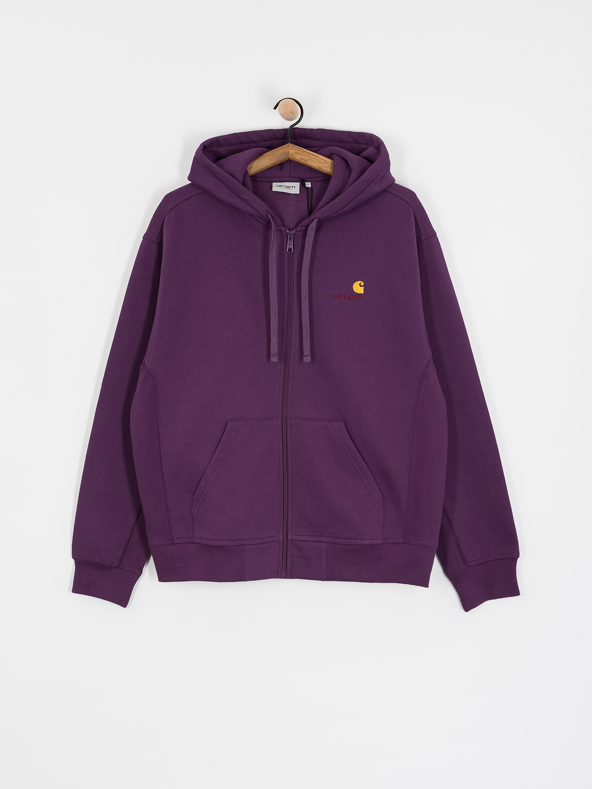 Худі Carhartt WIP American Script ZHD (huckleberry)