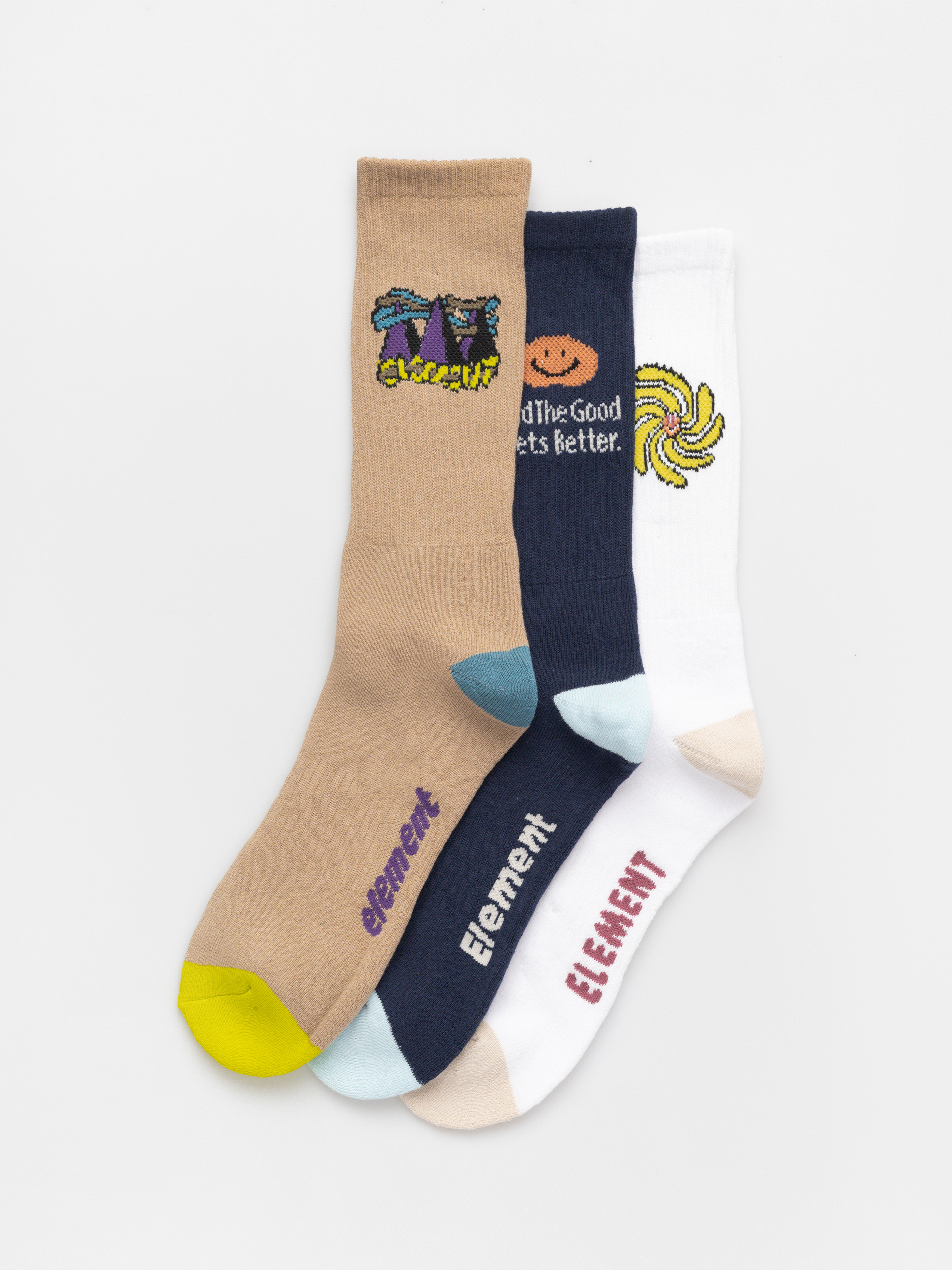  Шкарпетки Element Mirage Socks 3Pk (multicolor)