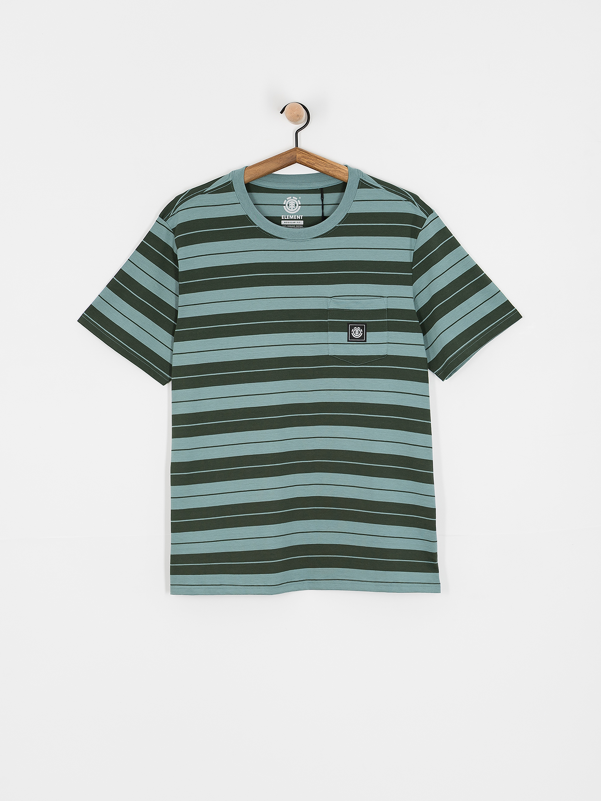 Футболка Element Basic Pocket Label (treillis/jungle green)