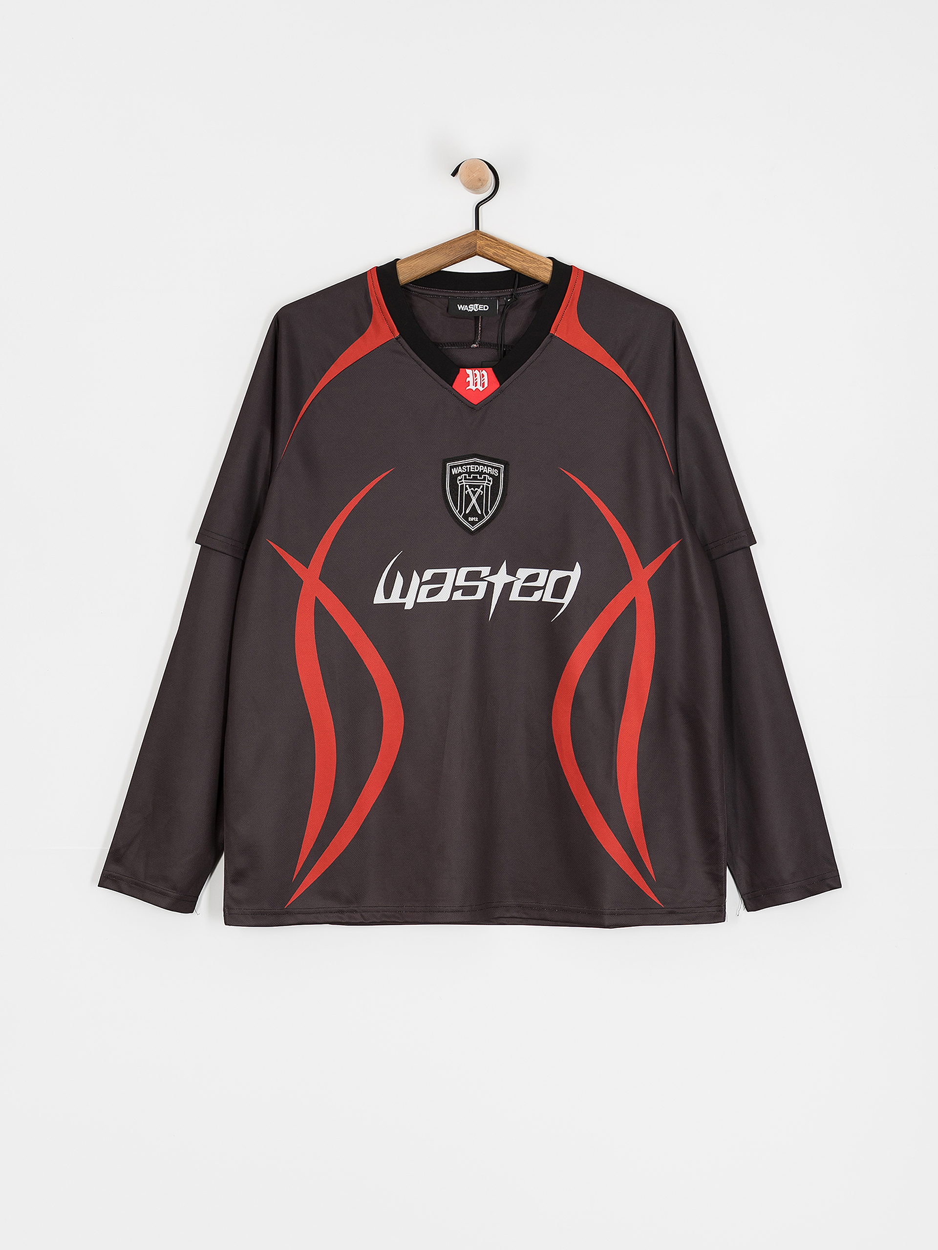 Лонгслів Wasted Paris Blade Football Jersey Age (black)