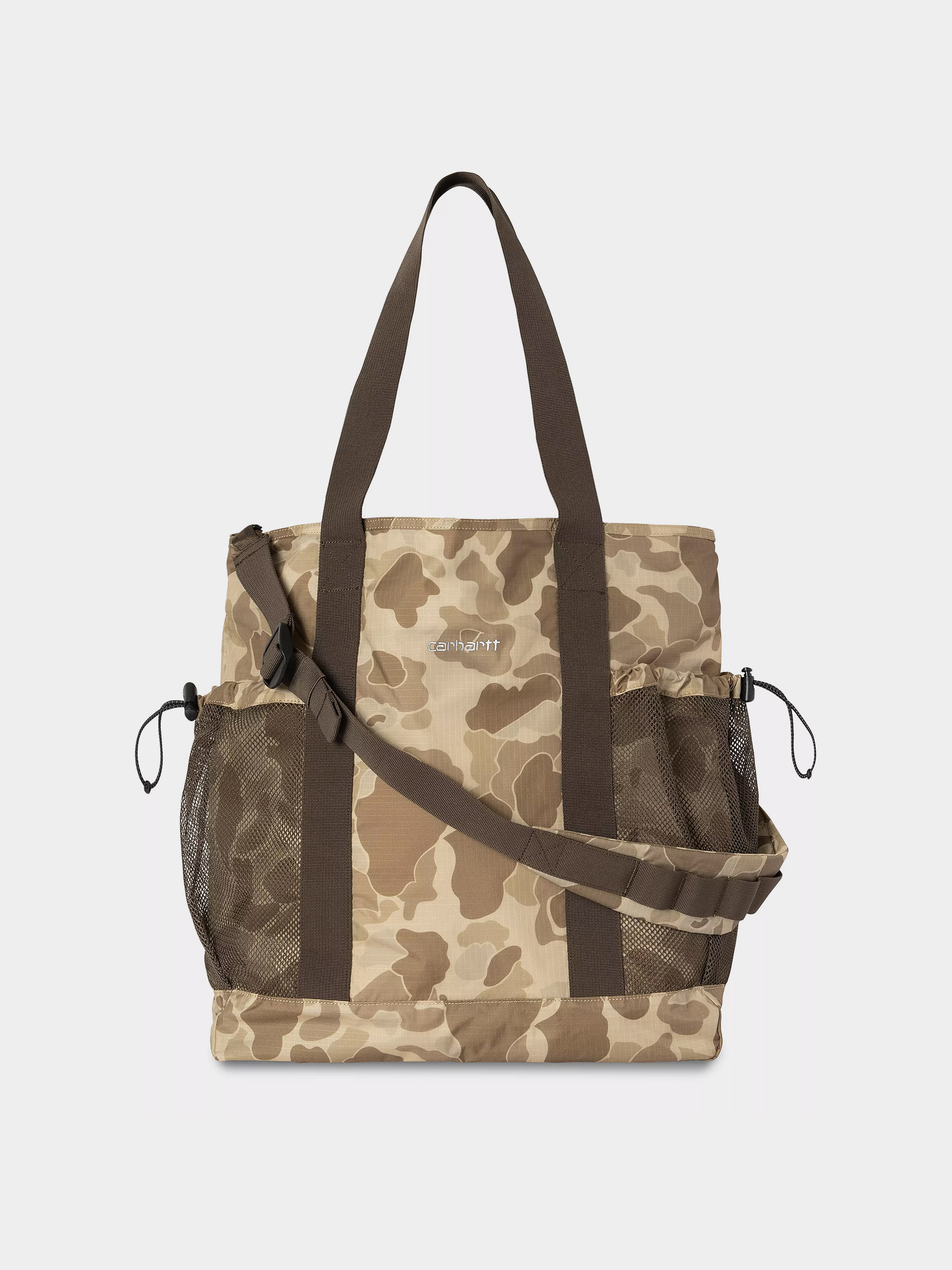 u0421u0443u043cu043au0430 Carhartt WIP Irwin Tote (camo duck/desert/liberica/black)