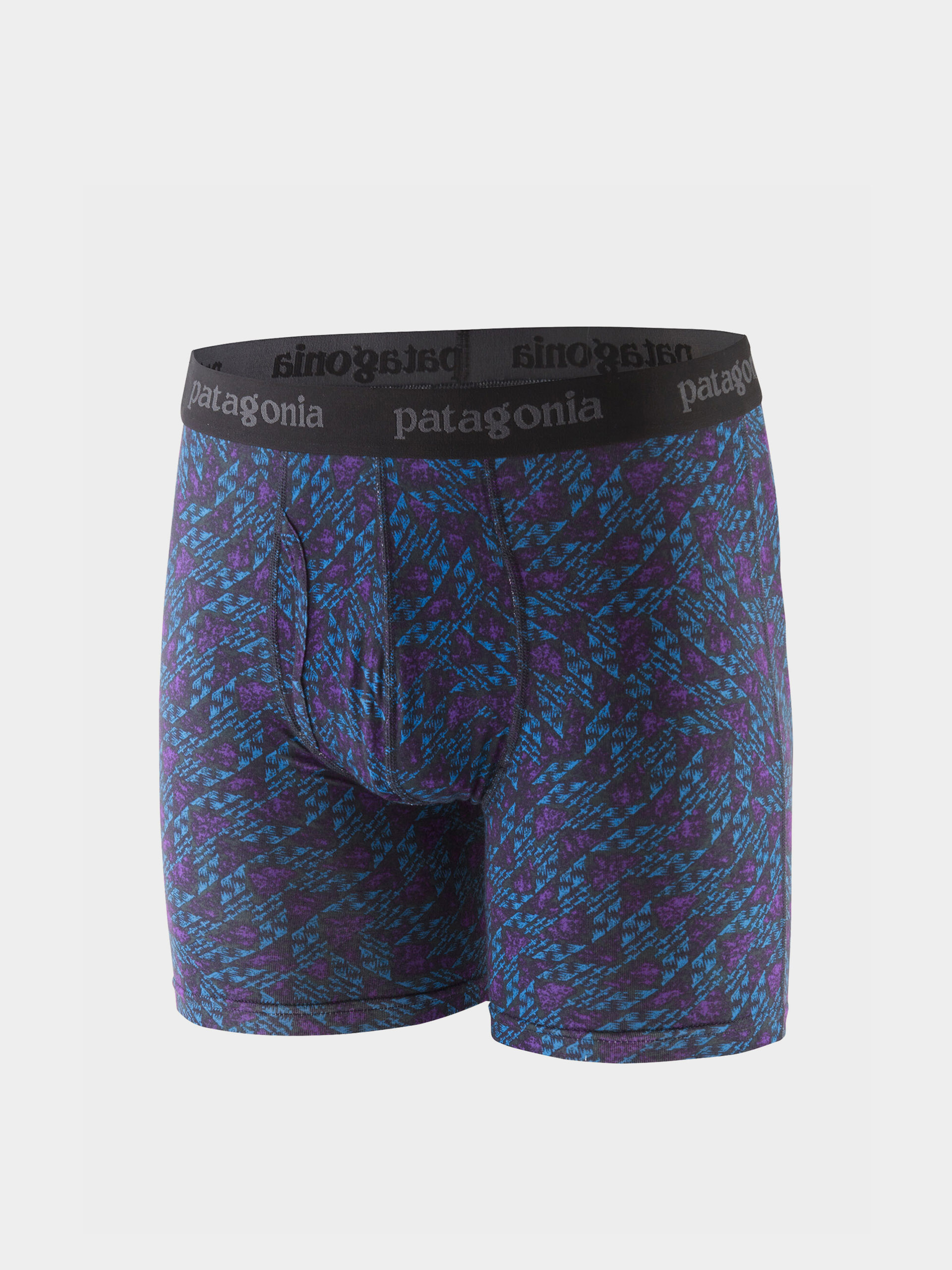 Білизна Patagonia Bokserki Essential Boxer Briefs 6in (synched flight/pitch blue)