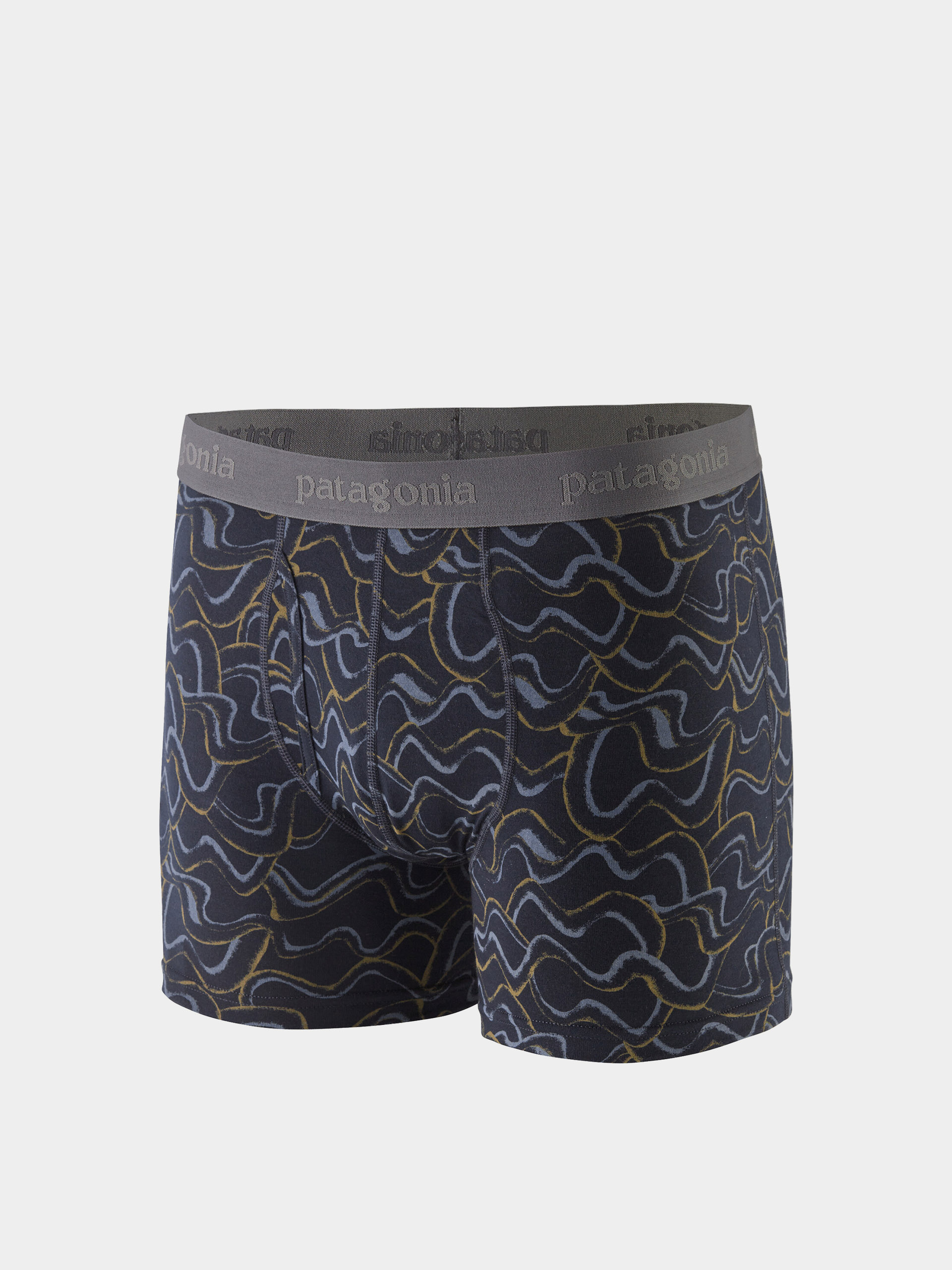 Білизна Patagonia Bokserki Essential Boxer Briefs 3in (small currents/pitch blue)