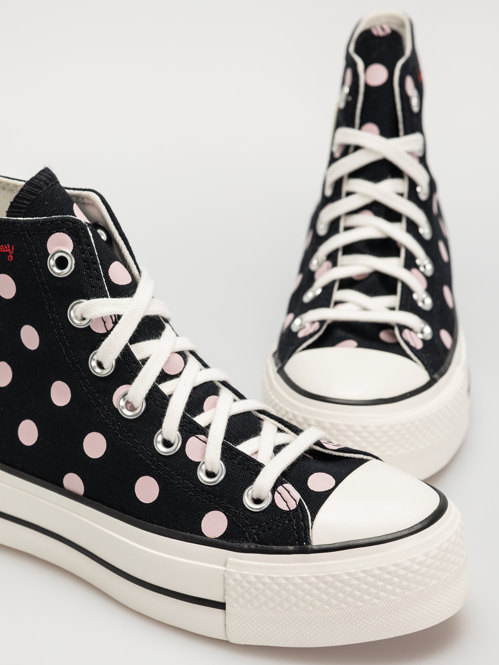 Кеди Converse Chuck Taylor All Star Lift Hi Wmn (black/summit pink/egret)