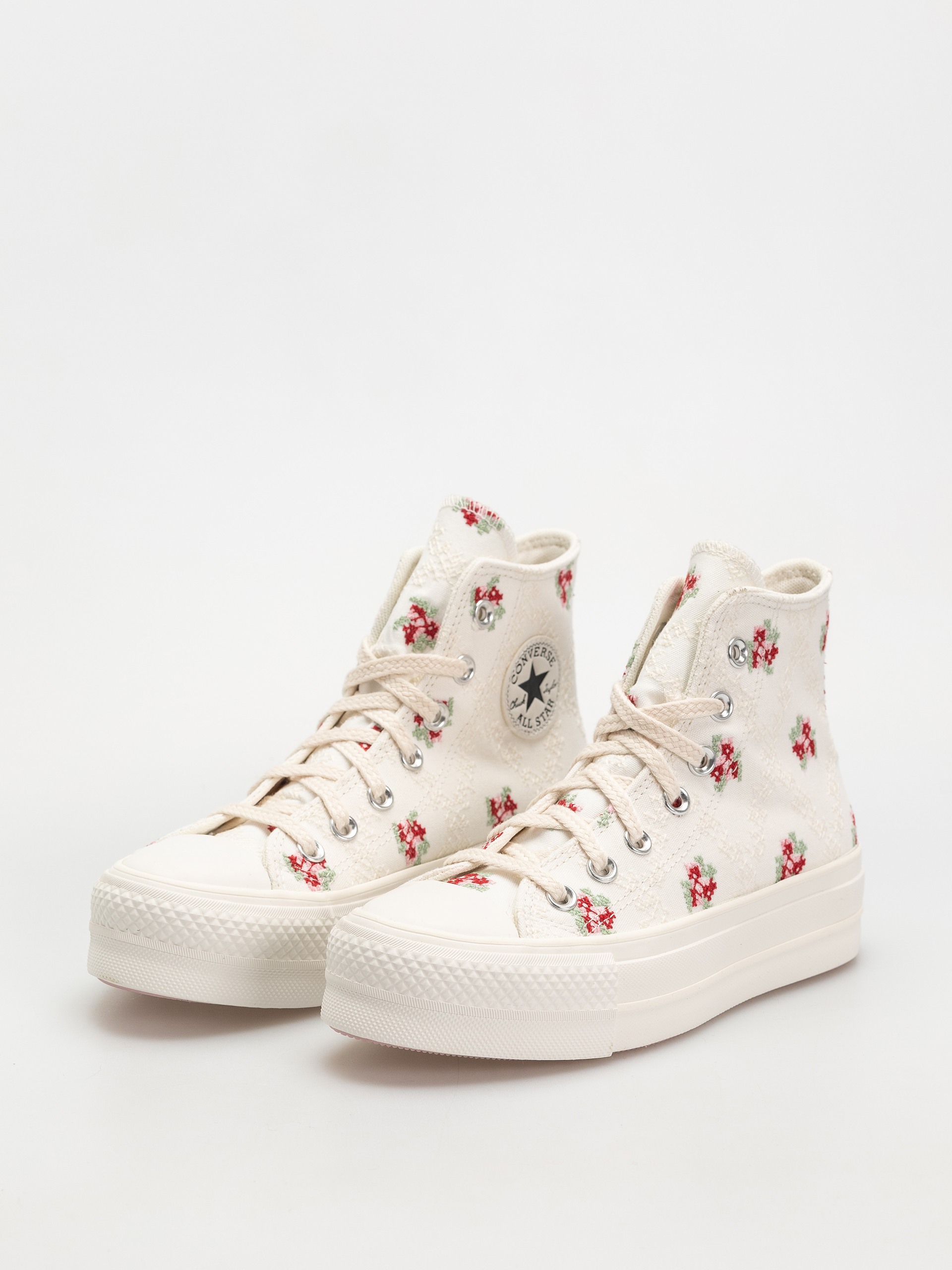 Кеди Converse Chuck Taylor All Star Lift Hi Wmn (vintage white/horizon pink)