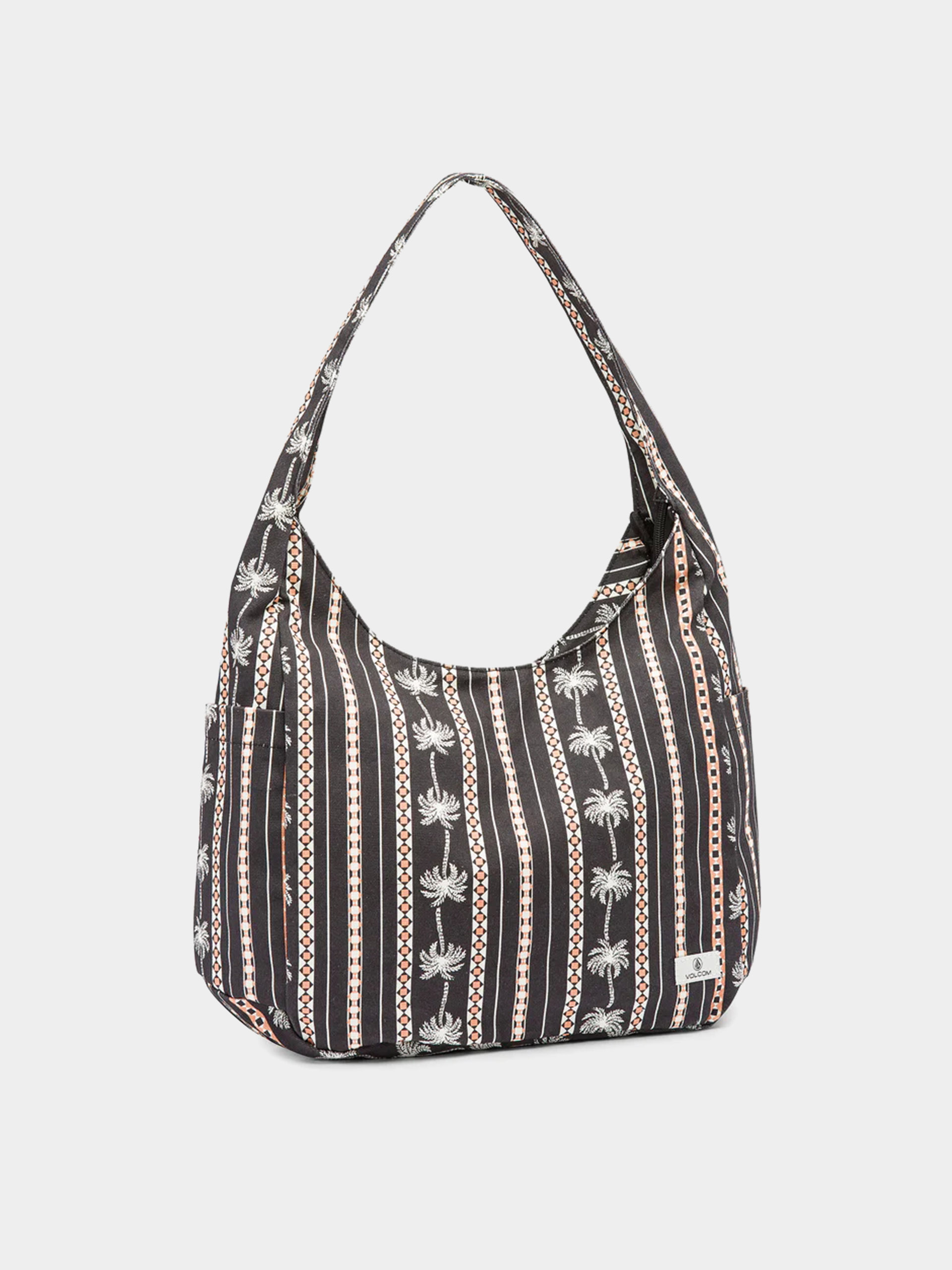 Сумка Volcom Schoolyard Canvas Hobo Tote Wmn (black combo)