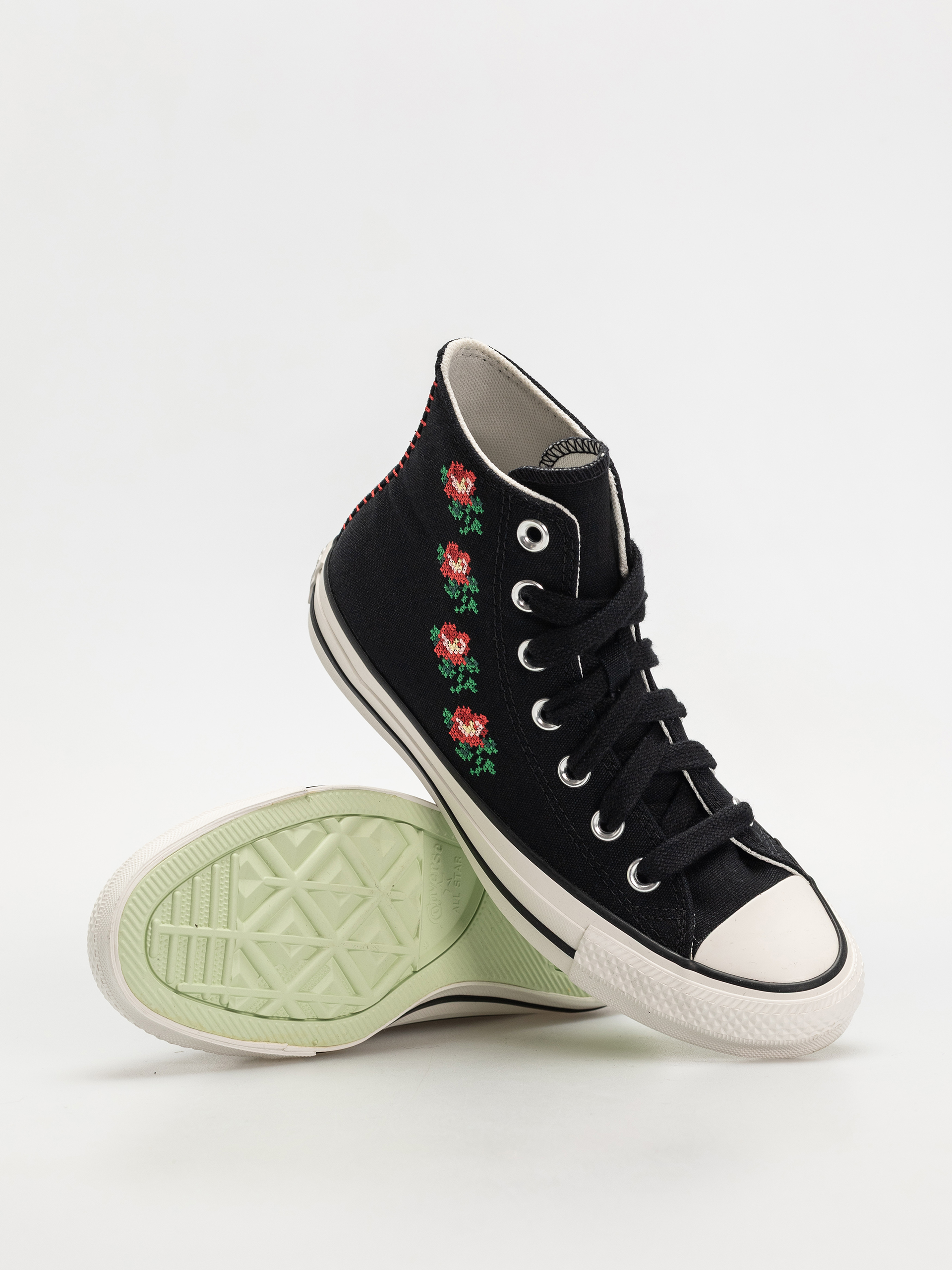 Кеди Converse Chuck Taylor All Star Hi Wmn (black/lt jellyfish jitter)