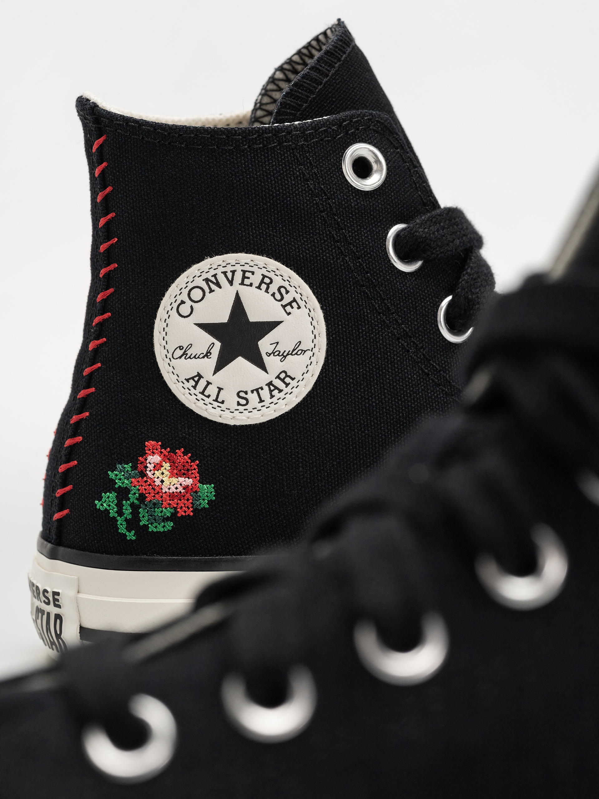 Кеди Converse Chuck Taylor All Star Hi Wmn (black/lt jellyfish jitter)