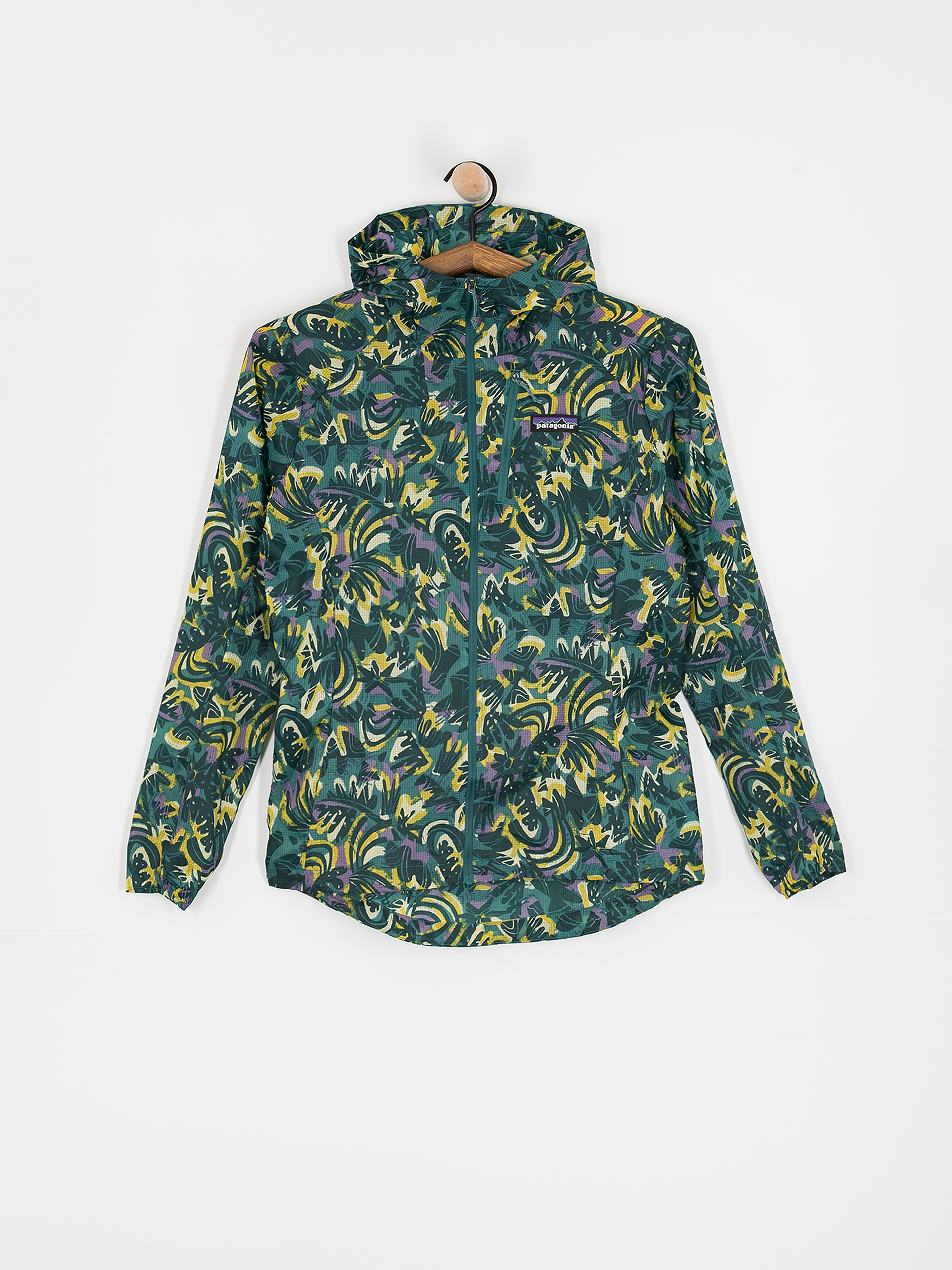 Куртка Patagonia Houdini Wmn (wild botanist/wetland blue)