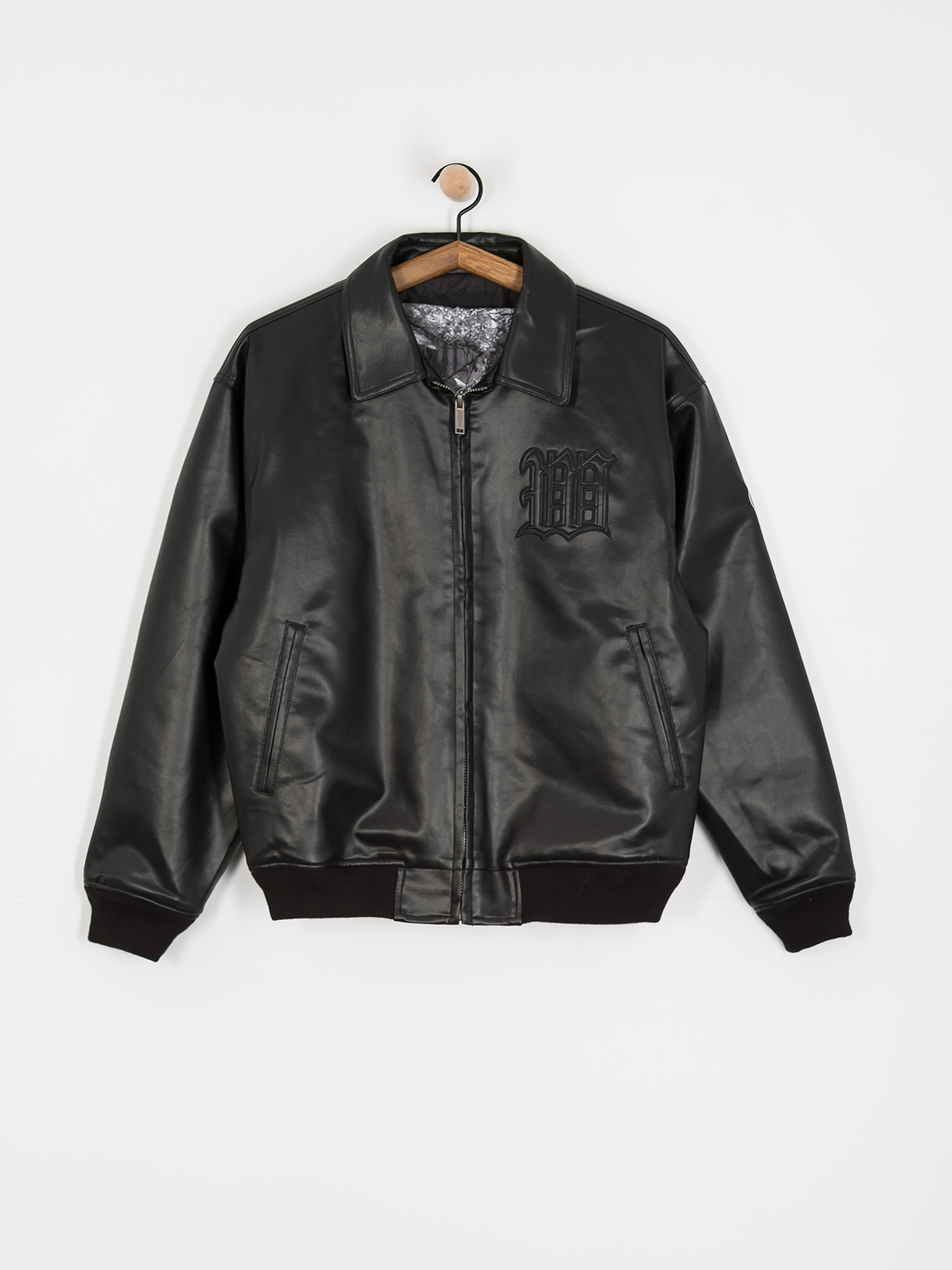 Куртка Wasted Paris Kingdom Curve Varsity (black)