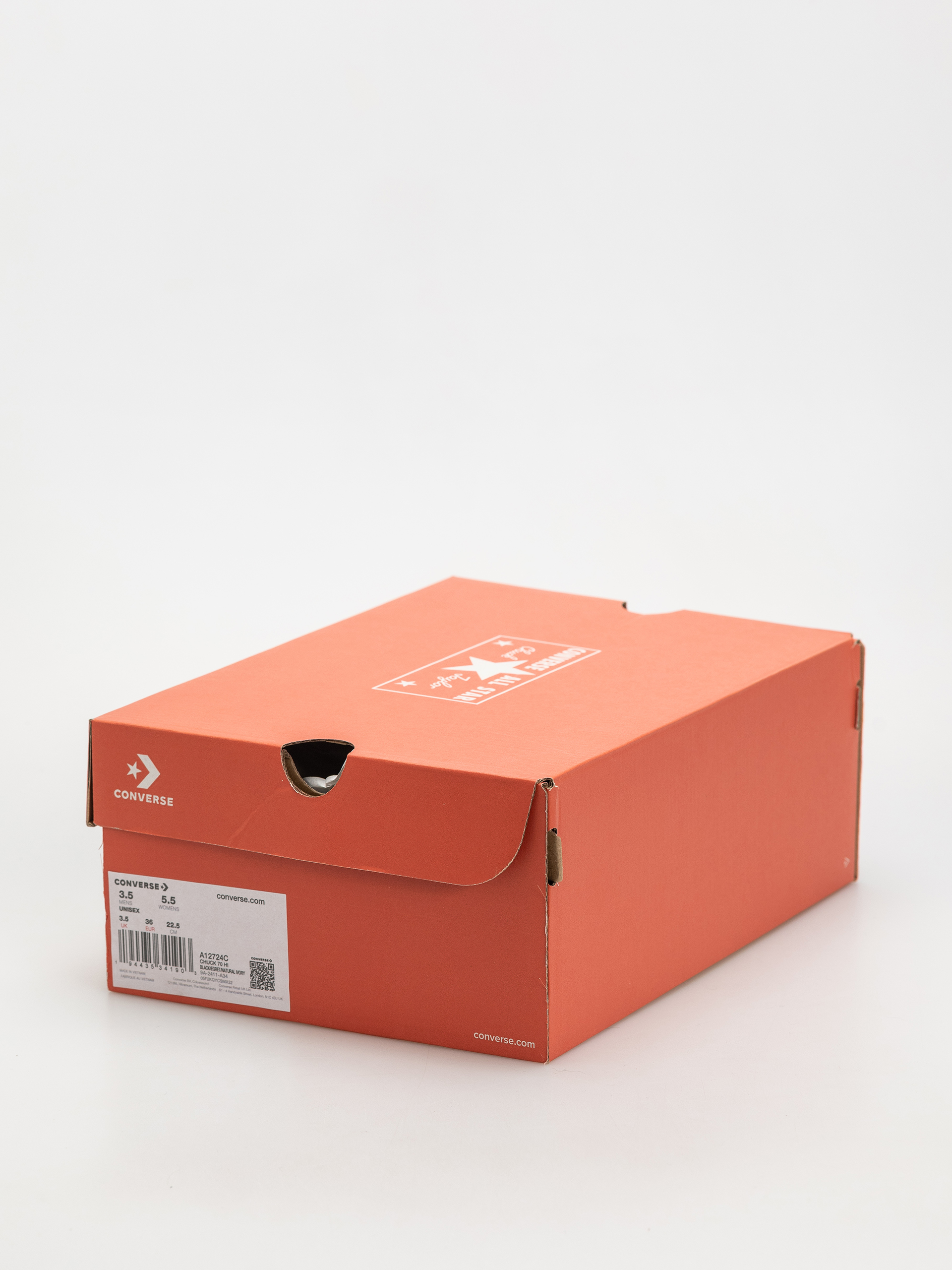 Кеди Converse Chuck 70 Hi (black/egret/natural ivory)