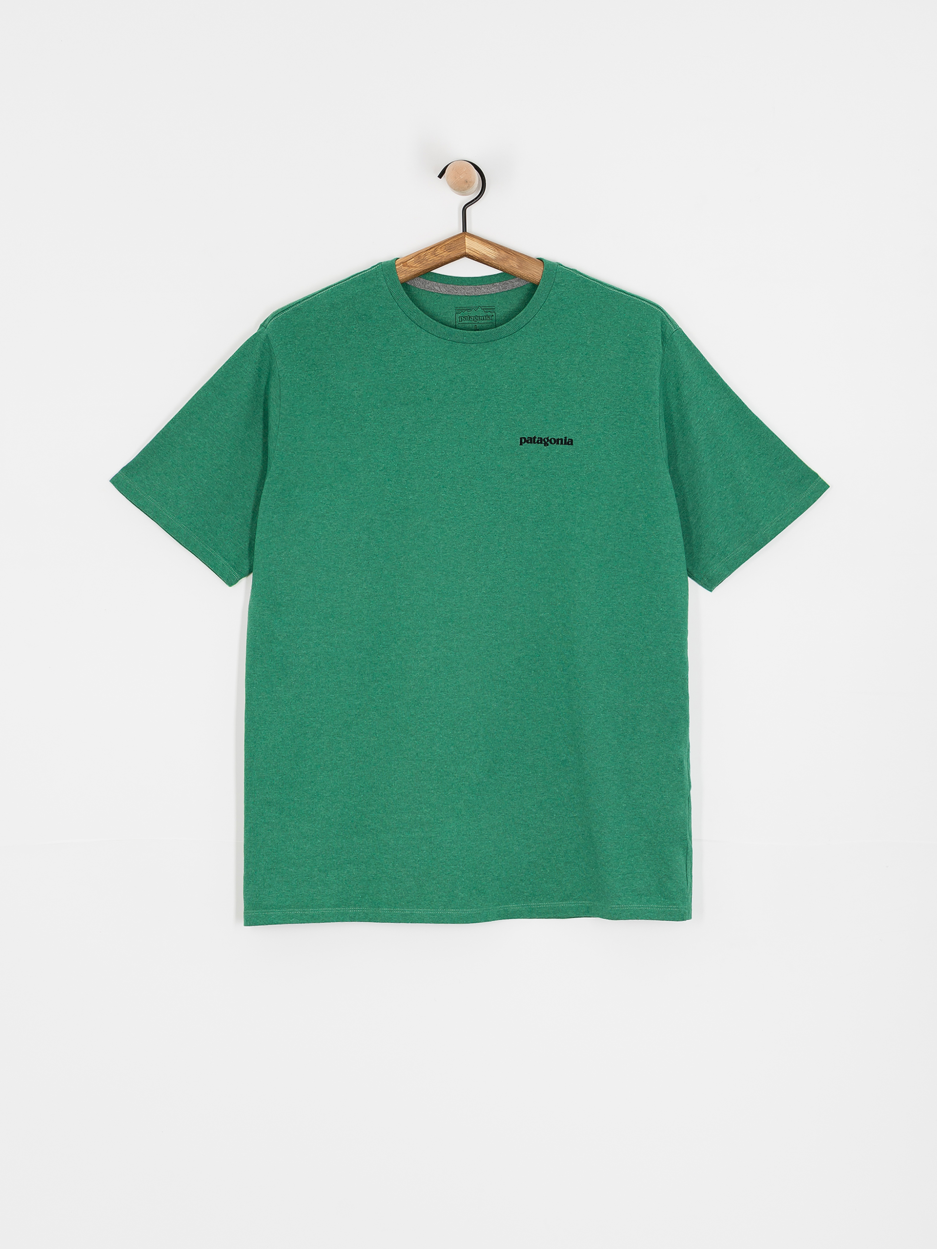 Футболка Patagonia P 6 Logo Responsibili (p-6 outline/heartleaf green)