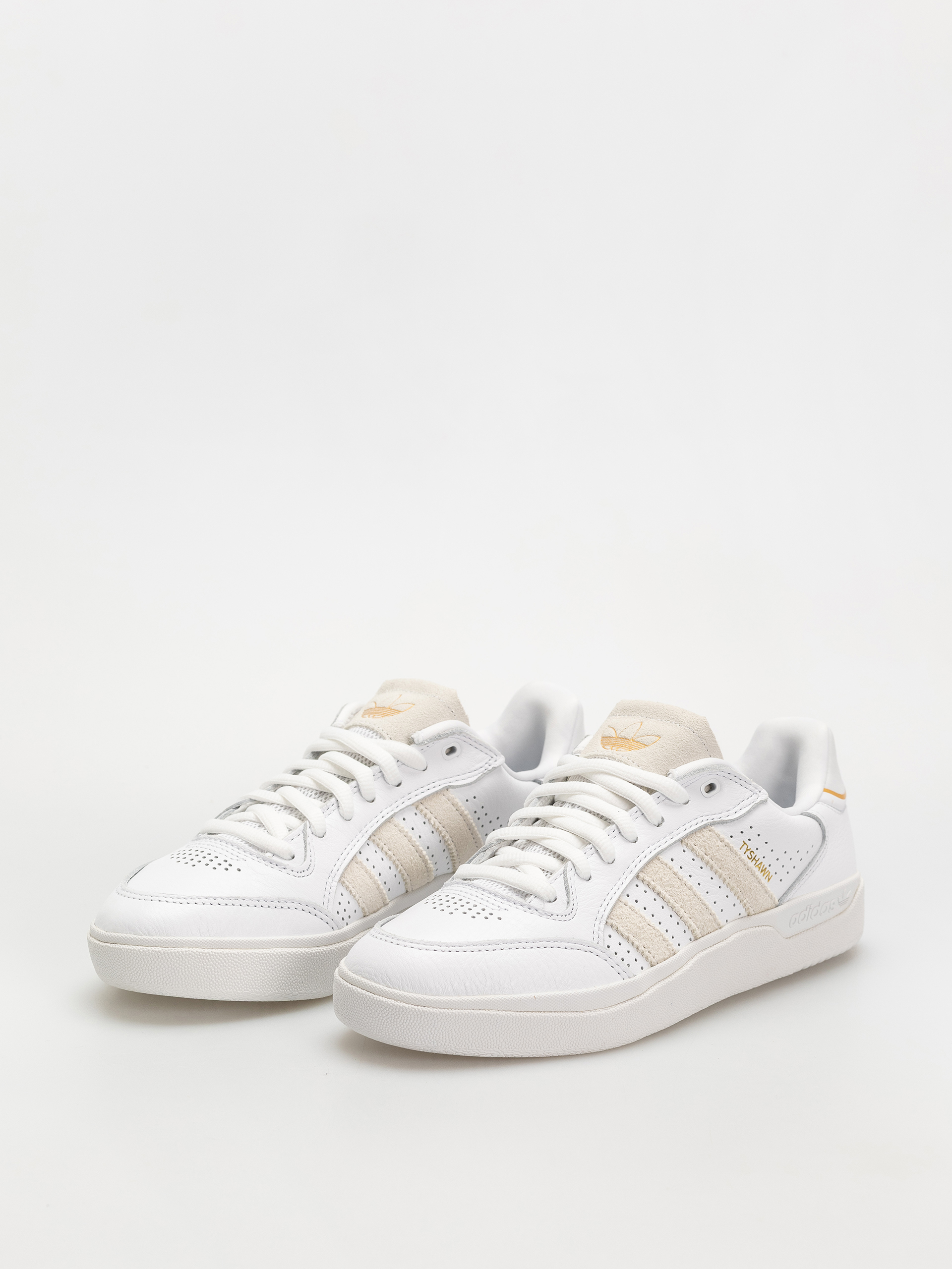 Взуття adidas Tyshawn Low (ftwwht/ftwwht/goldmt)