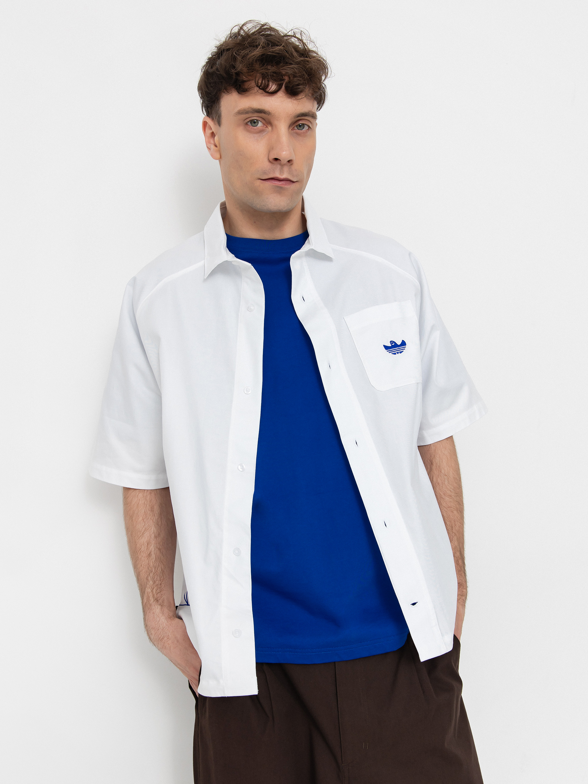 Сорочка adidas Shmoo Cs Button (white)