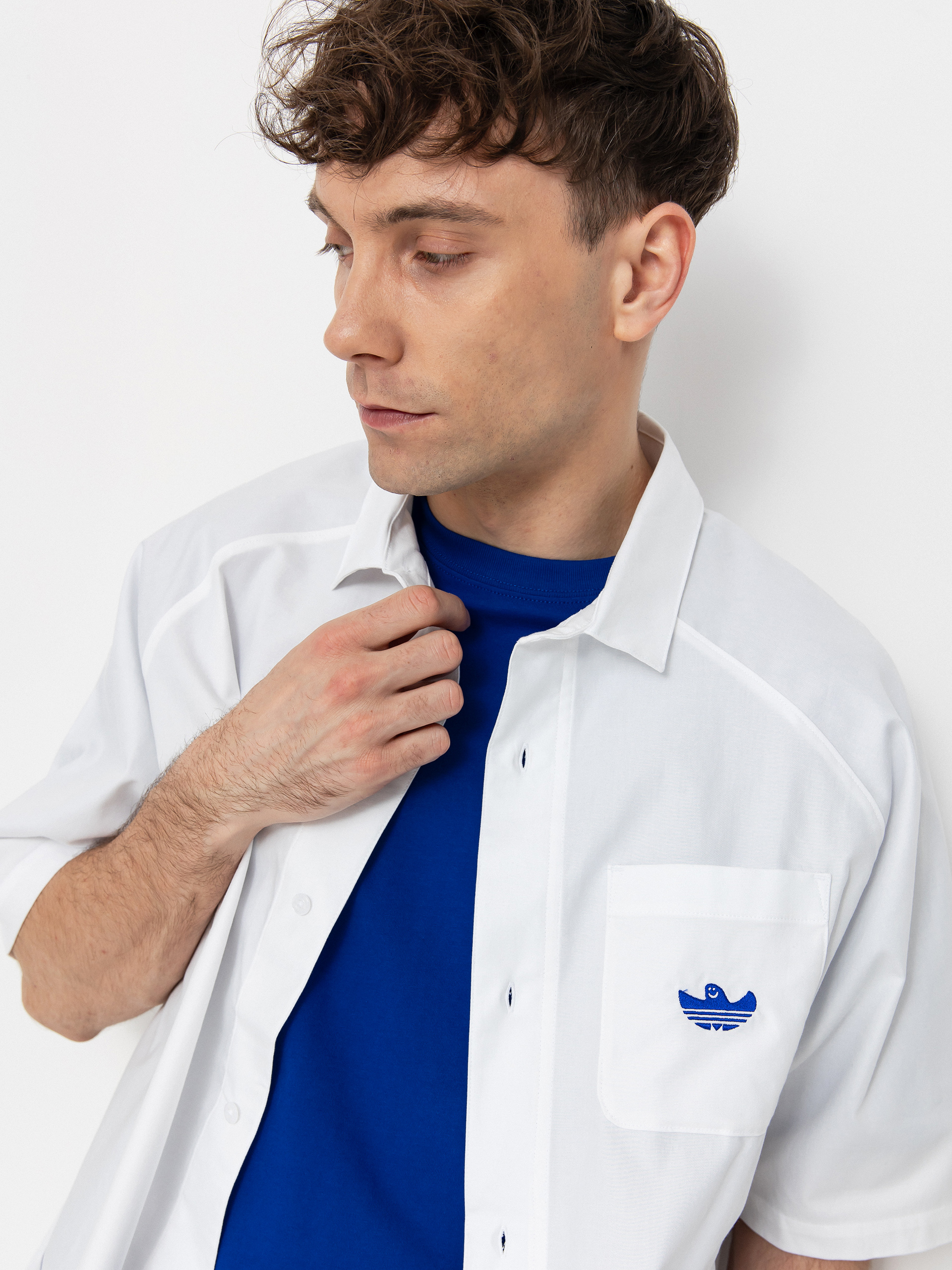 Сорочка adidas Shmoo Cs Button (white)
