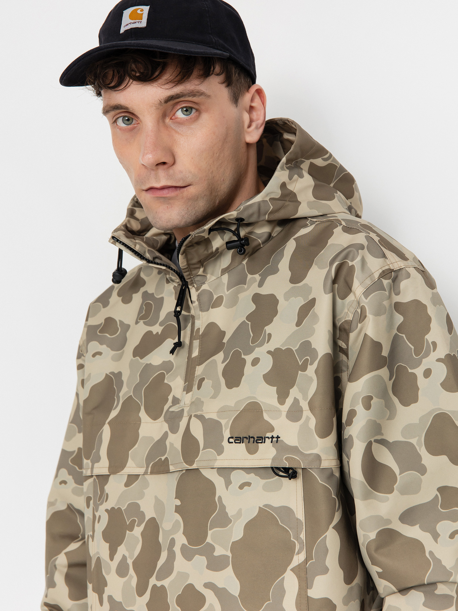 Куртка Carhartt WIP Windbreaker (camo duck/desert/black)