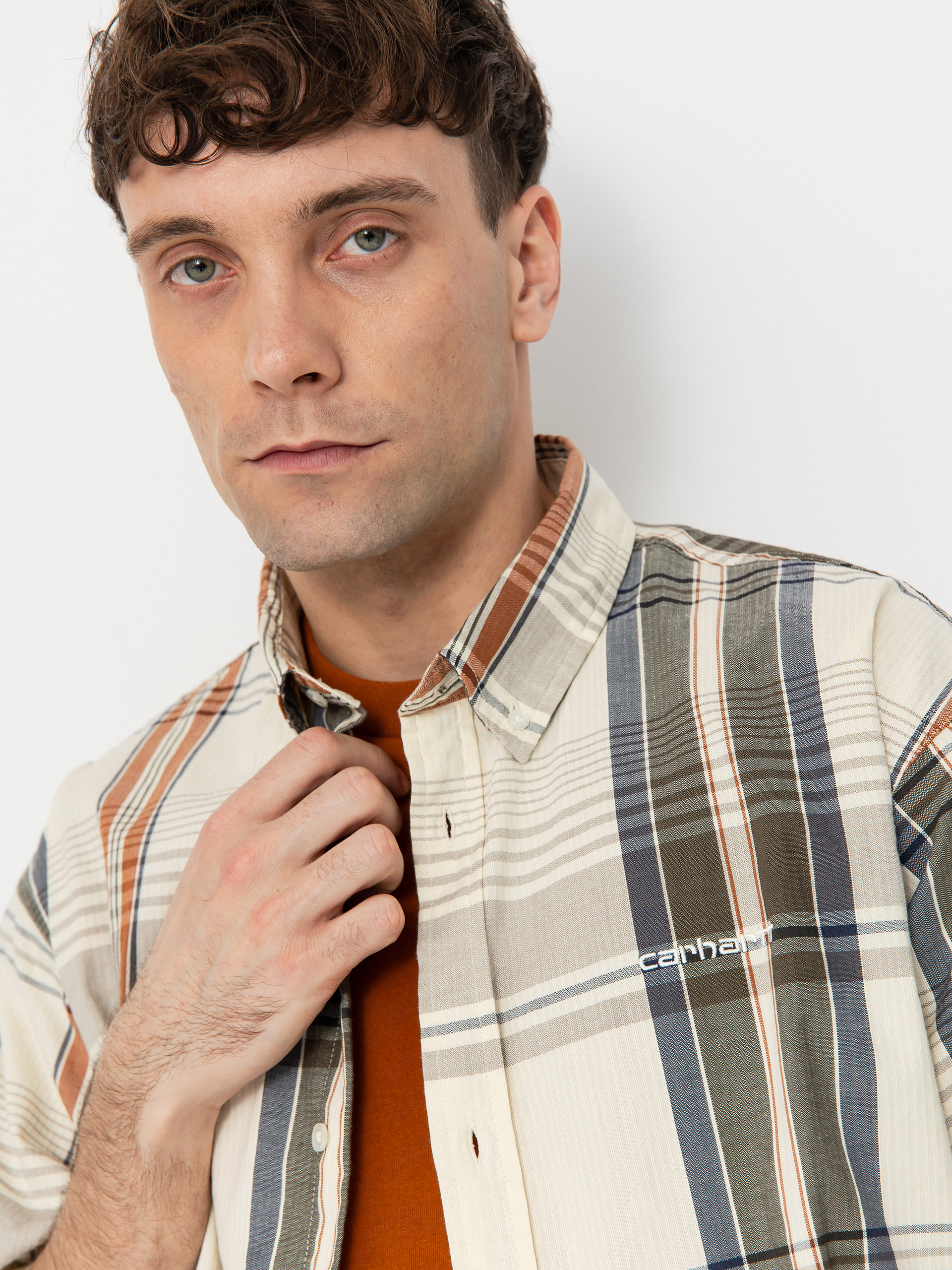 Сорочка Carhartt WIP Roslin (roslin check/natural/wax)