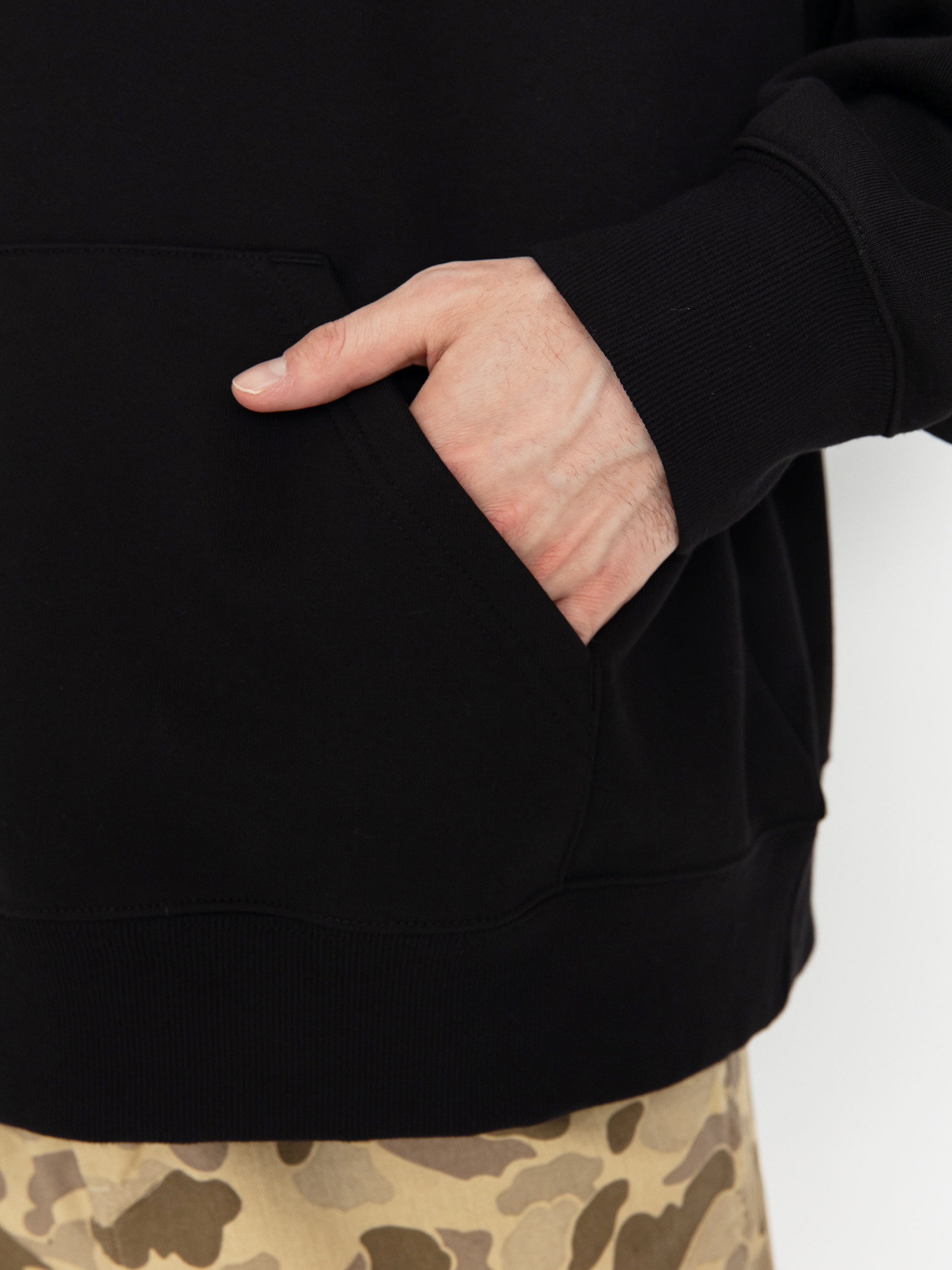 Худі Carhartt WIP Rotation HD (black/white)