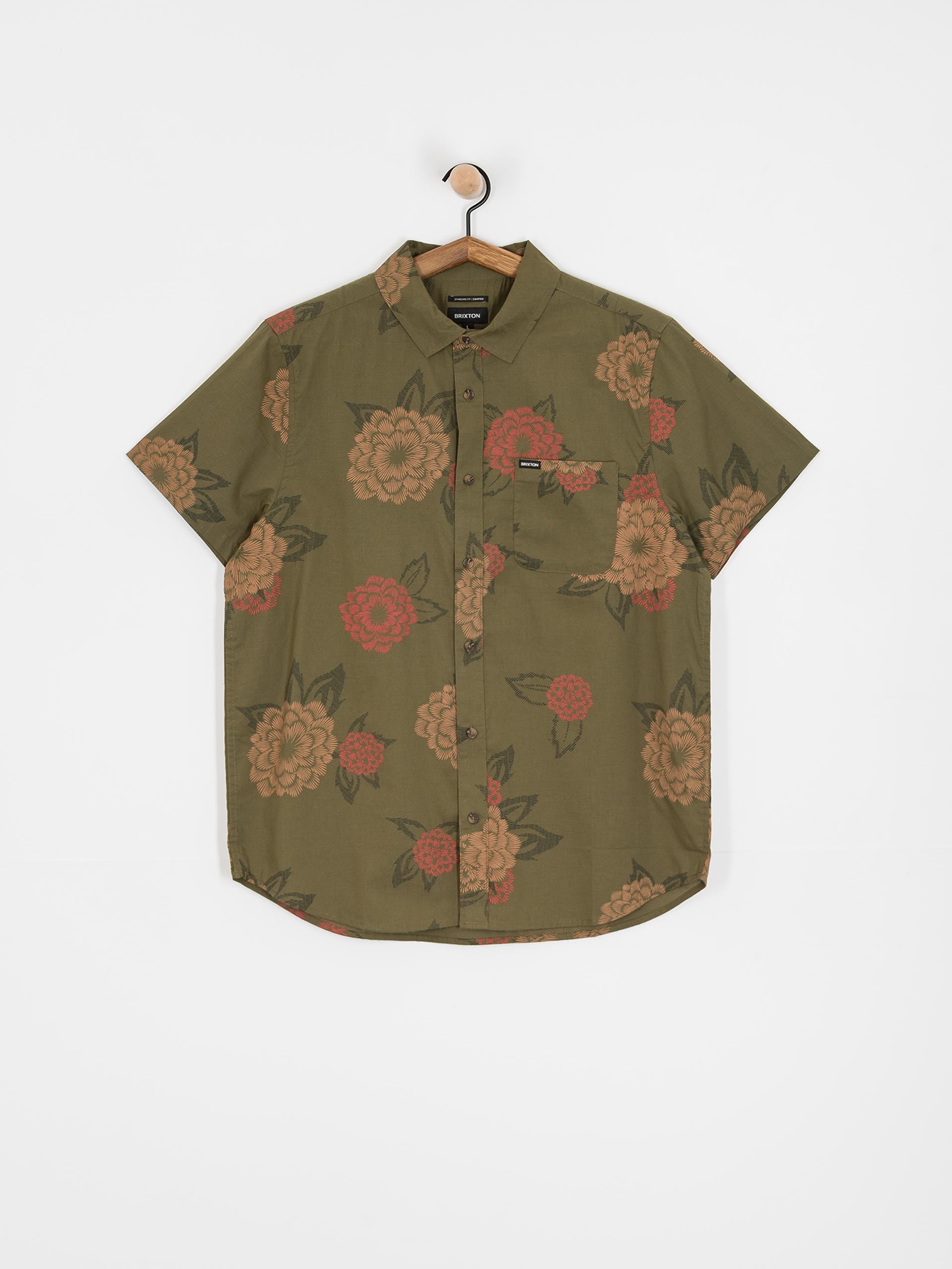 Сорочка Brixton Charter Print (ivy green/painterly floral)