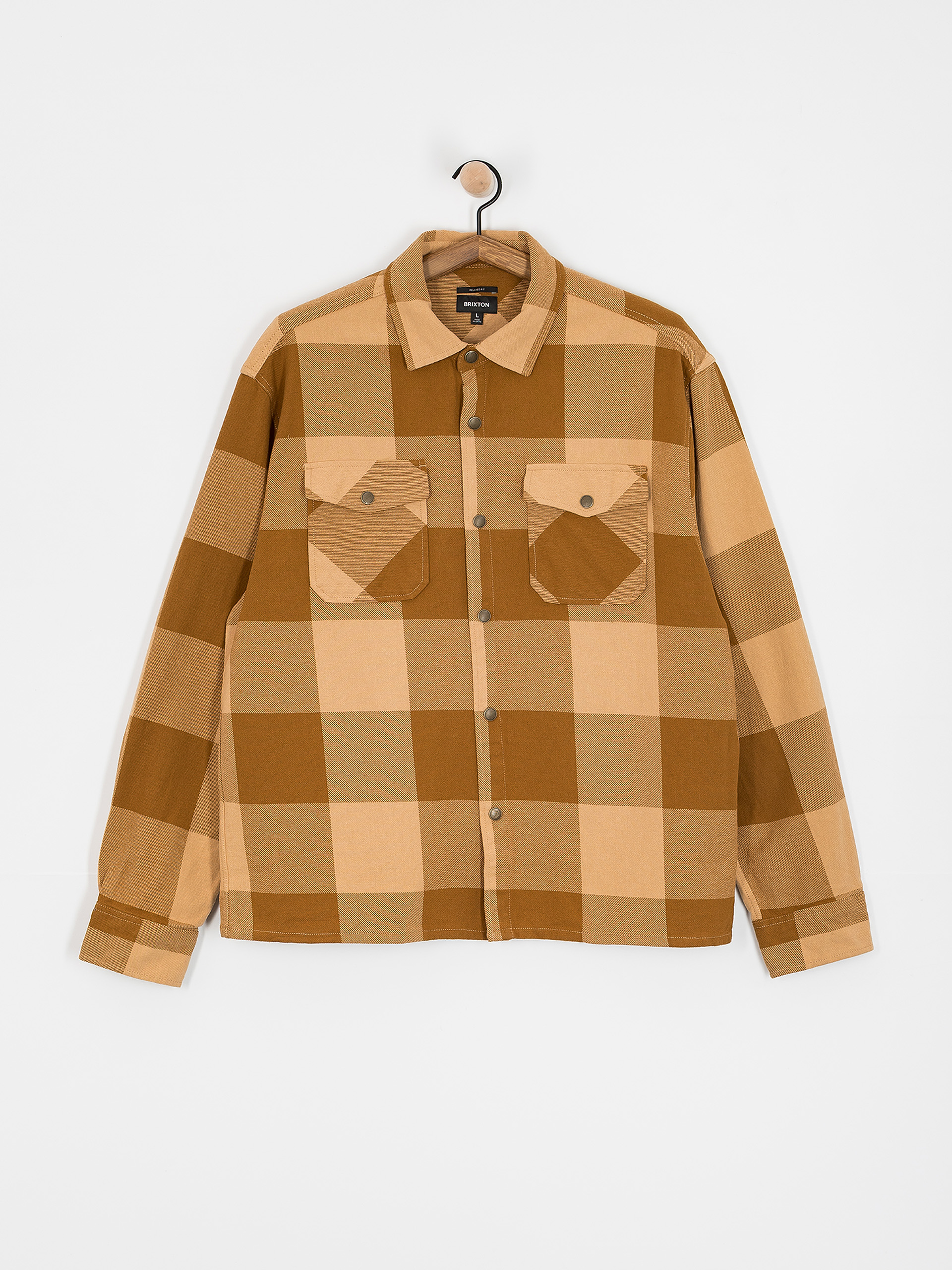 Сорочка Brixton Selden Flannel (washed copper/curry buffalo)