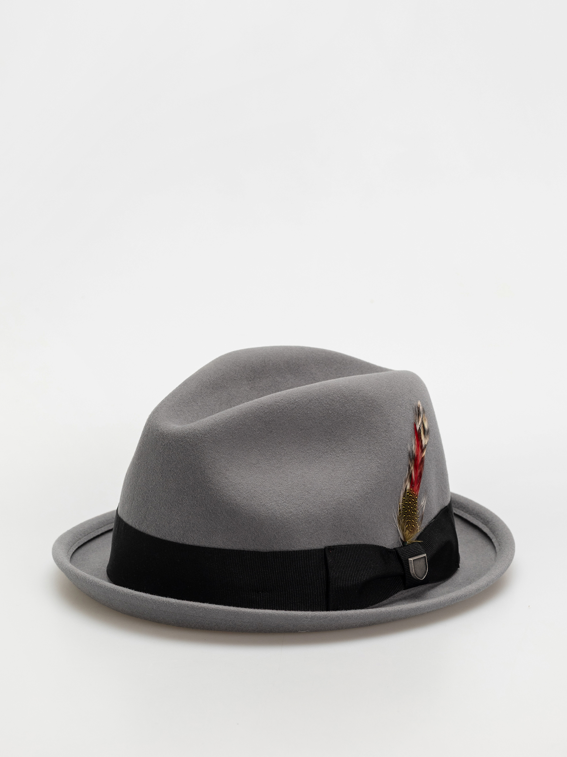 Капелюх Brixton Gain Fedora (grey/black)