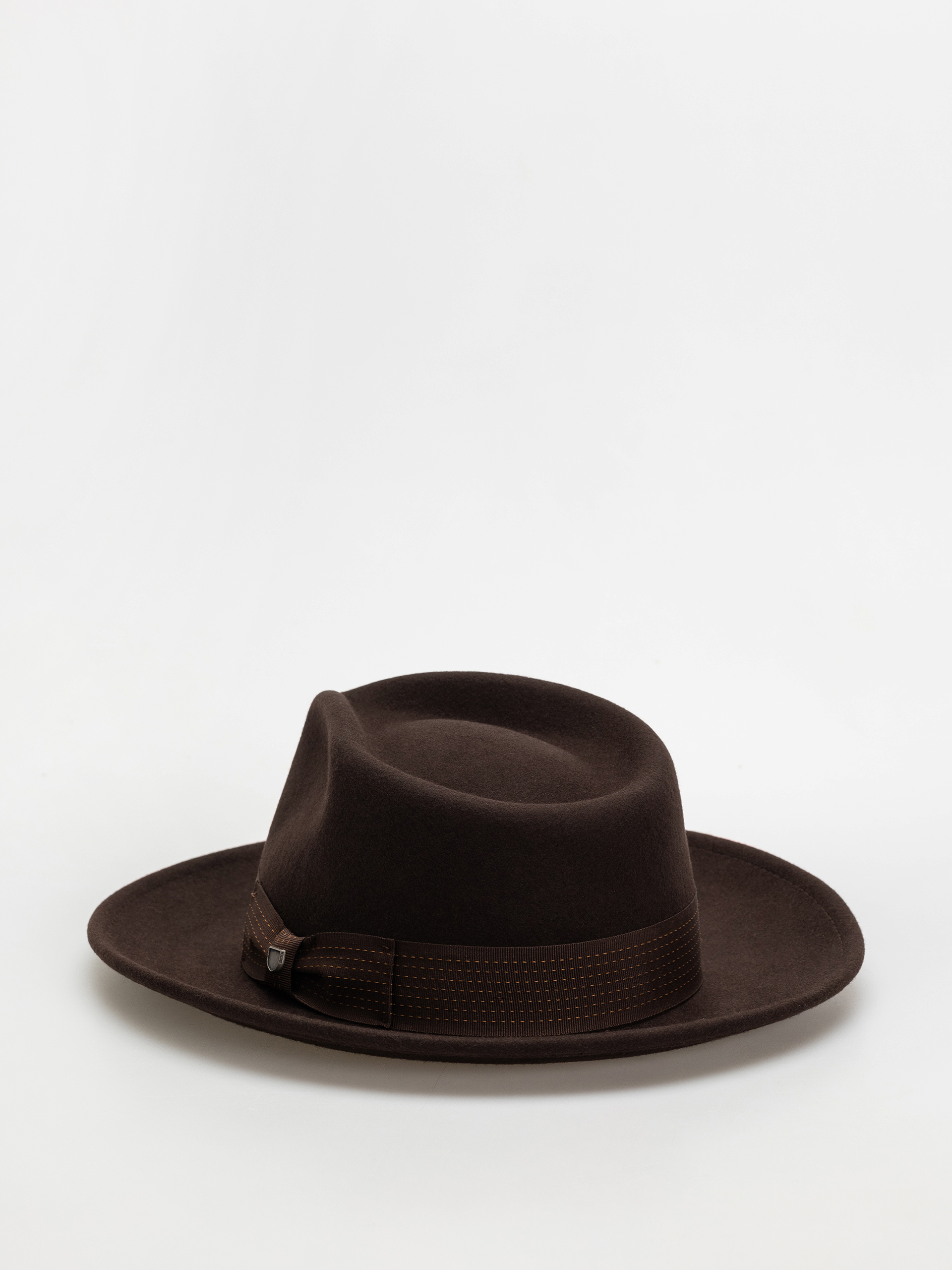 Капелюх Brixton Swindle Convertabrim Fedora (dark brown/chocolate)