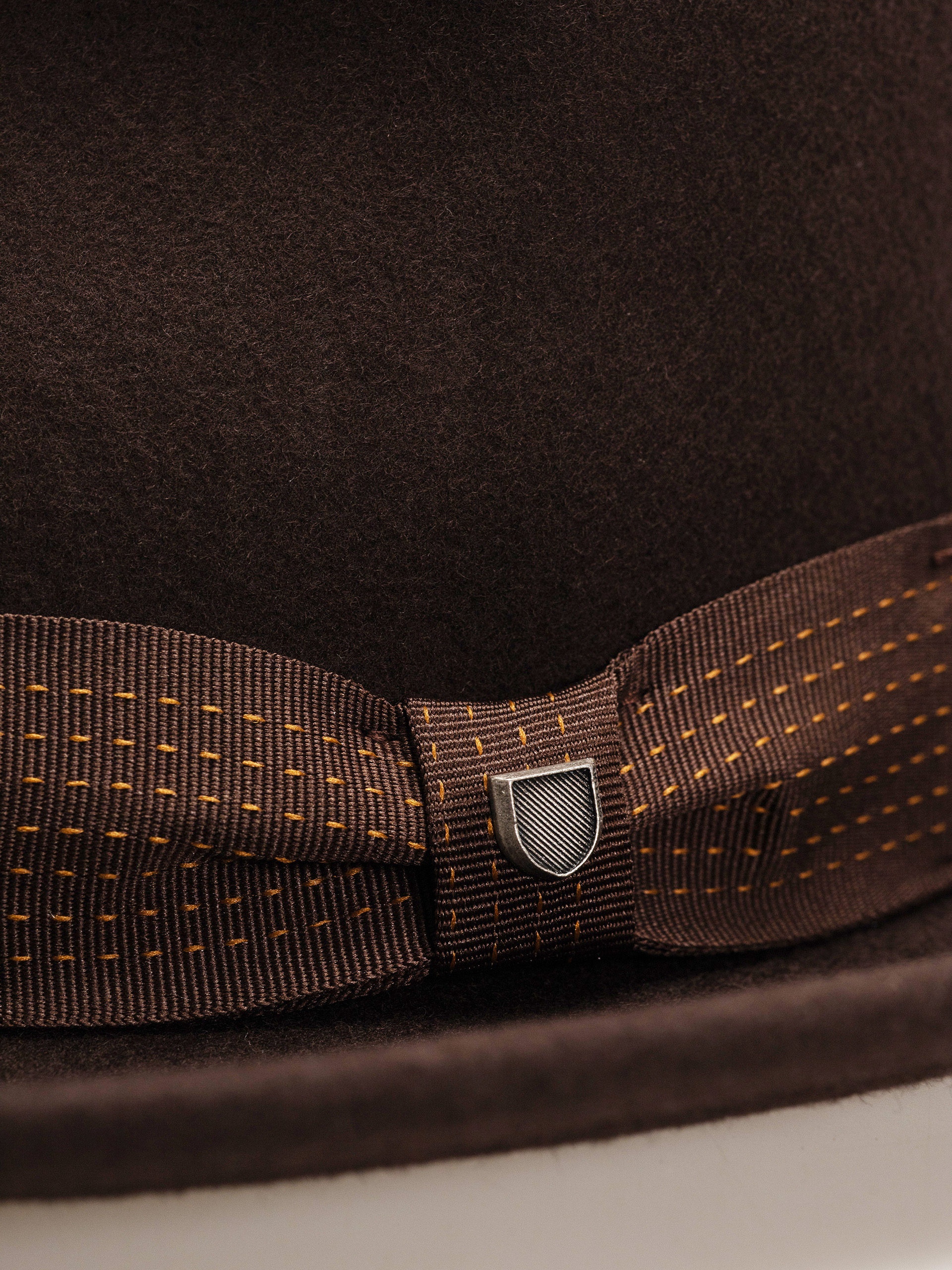 Капелюх Brixton Swindle Convertabrim Fedora (dark brown/chocolate)