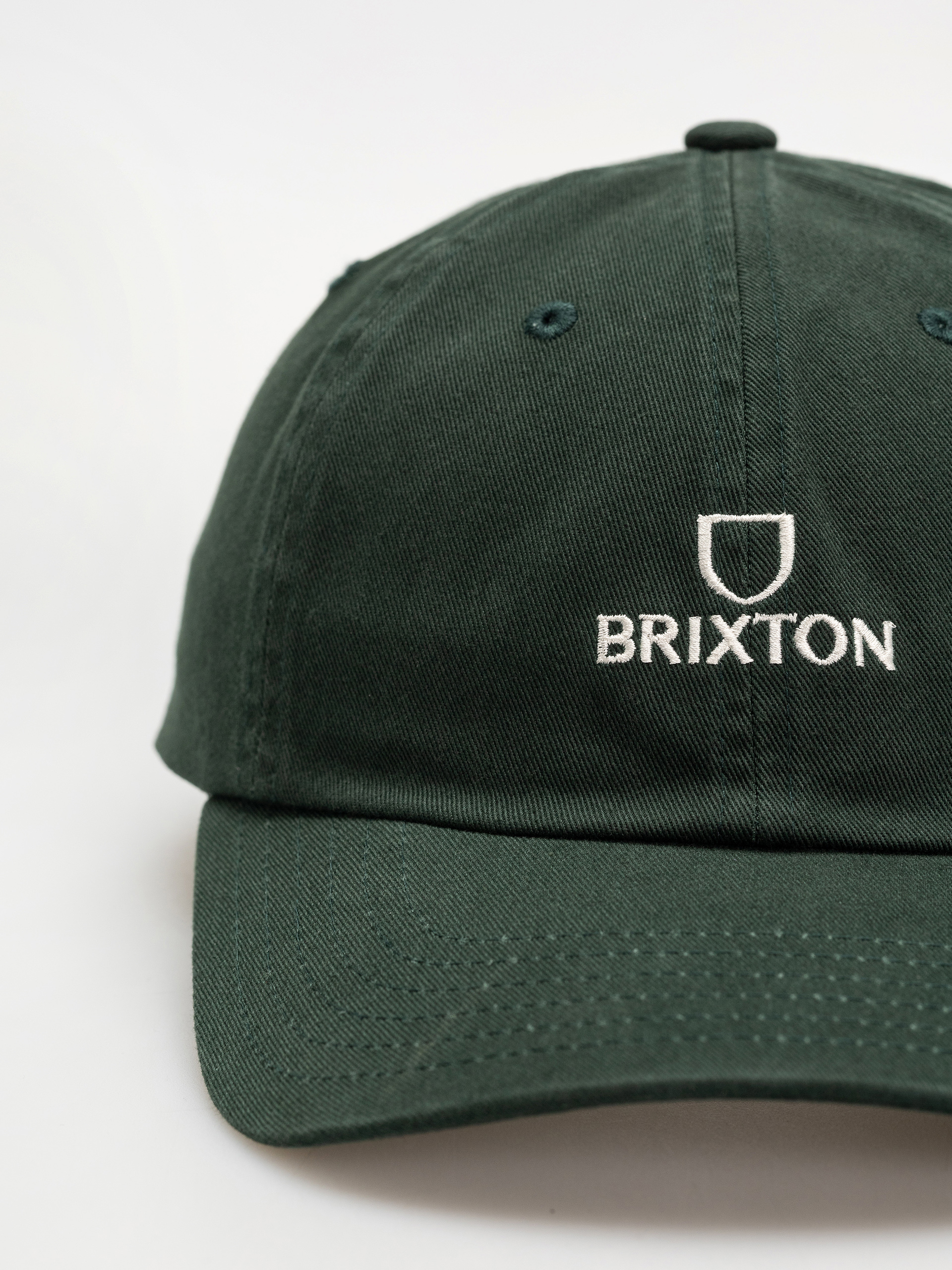 Кепка Brixton Alpha Np Lp Adj (deep forest rinse)