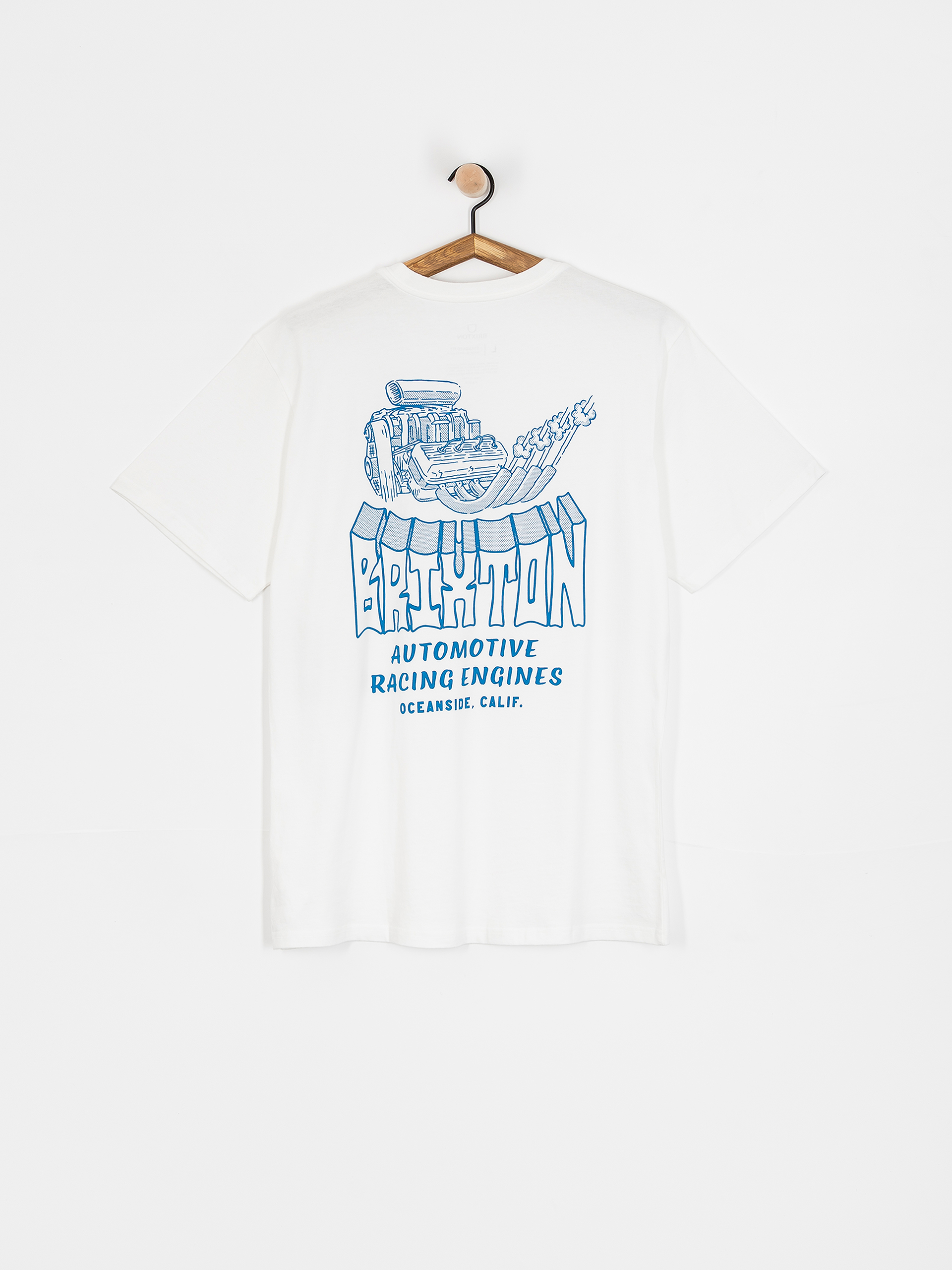 Футболка Brixton Horsepower Stt (white)