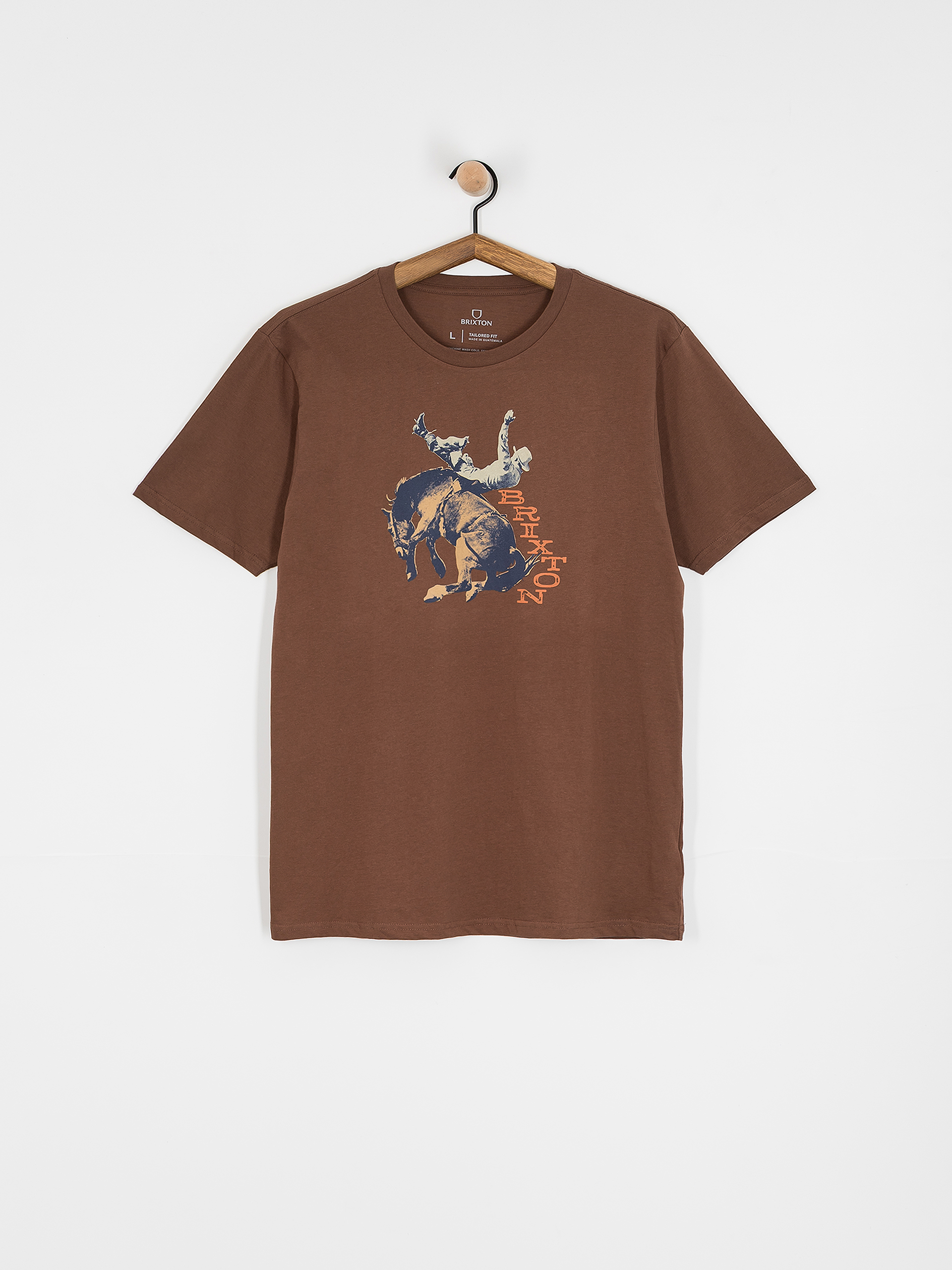 Футболка Brixton Rowdy Tlrt (pinecone brown)