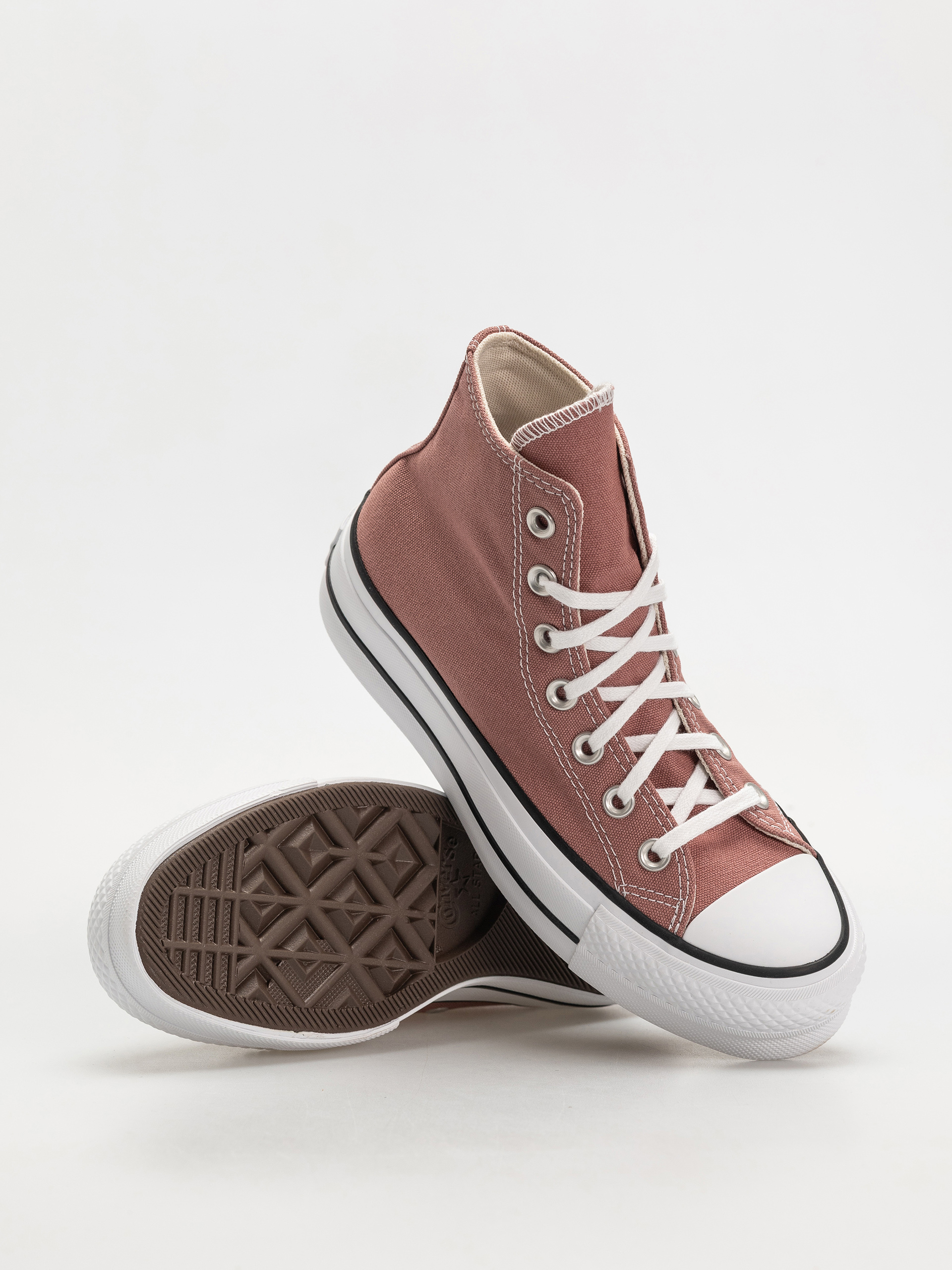 Кеди Converse Chuck Taylor All Star Lift Hi Wmn (light saddle/natural ivory)