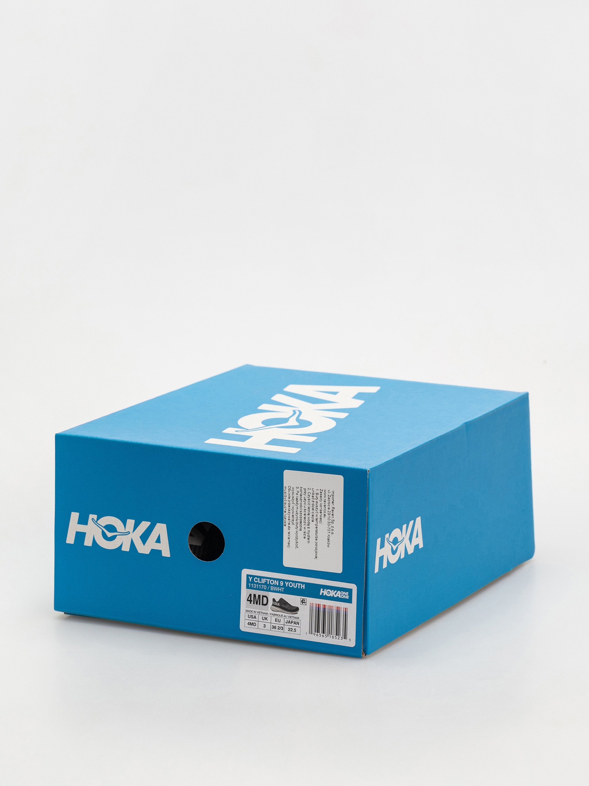 Взуття Hoka Clifton 9 JR (black/white)