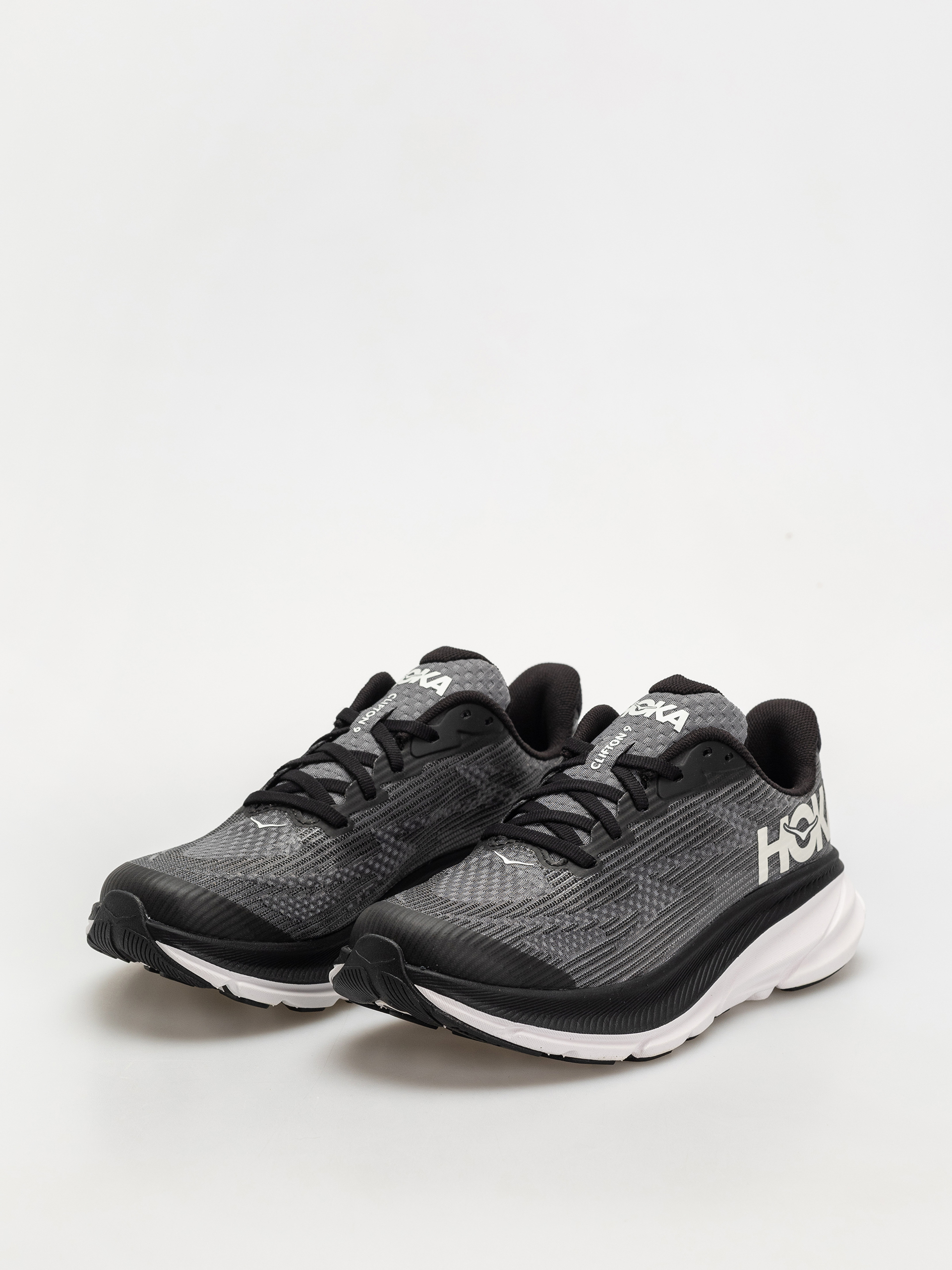 Взуття Hoka Clifton 9 JR (black/white)