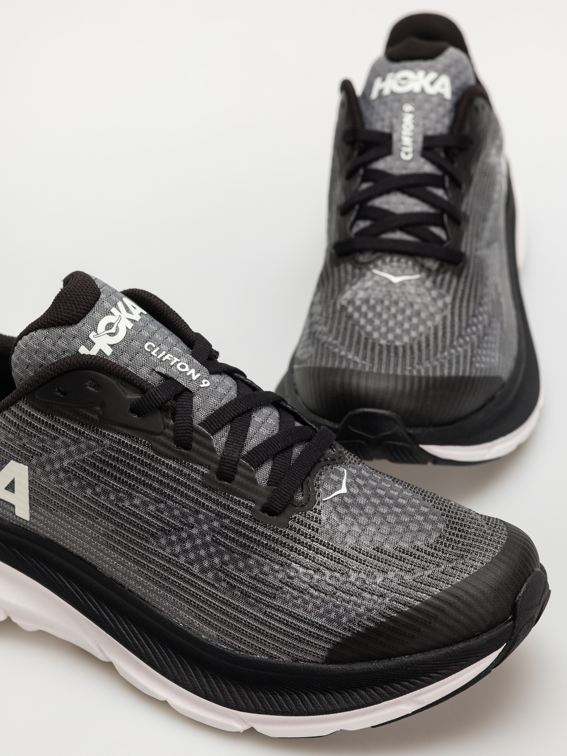 Взуття Hoka Clifton 9 JR (black/white)