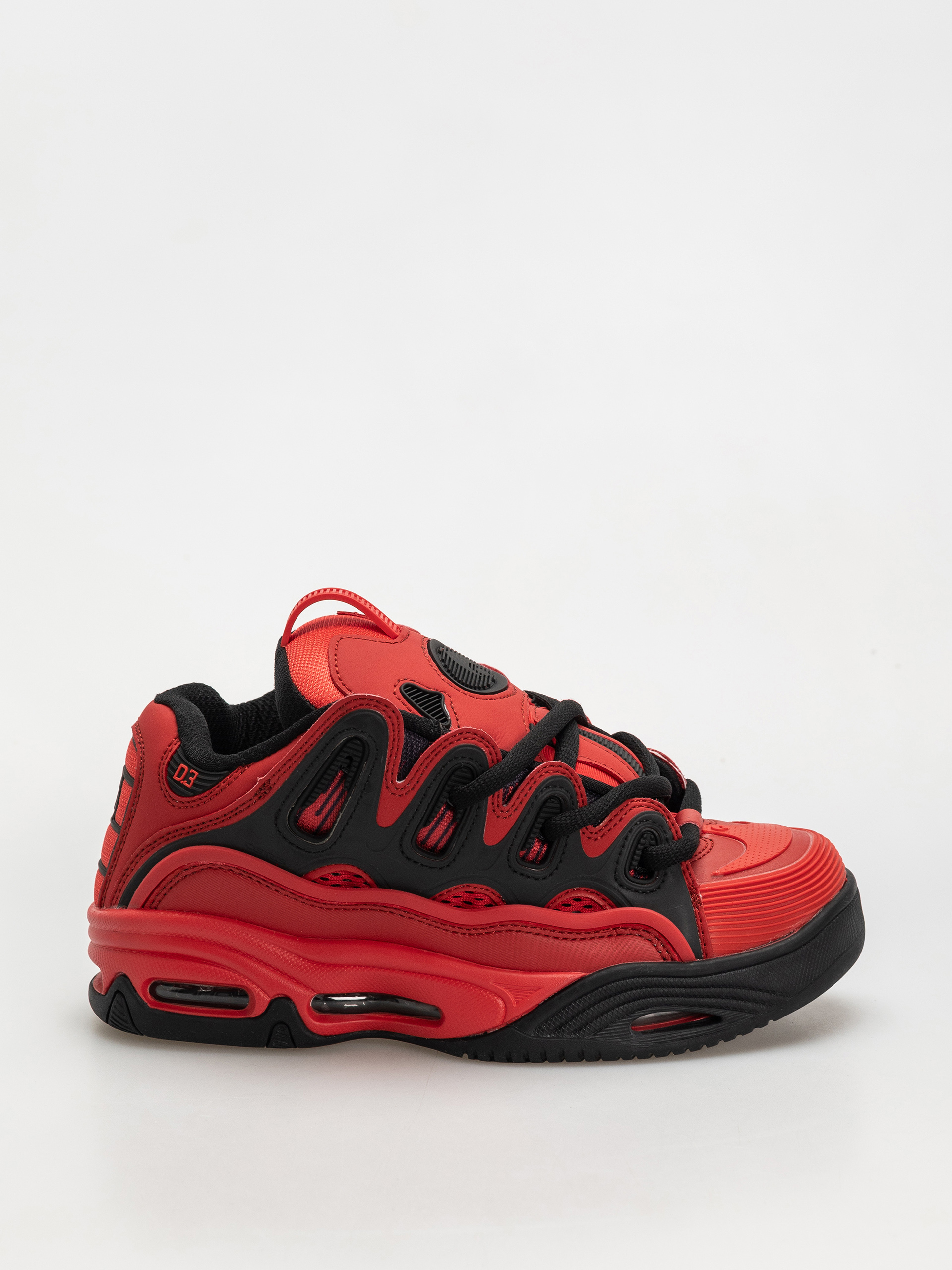 Взуття Osiris D3 2001 - червоний (red/black/red)