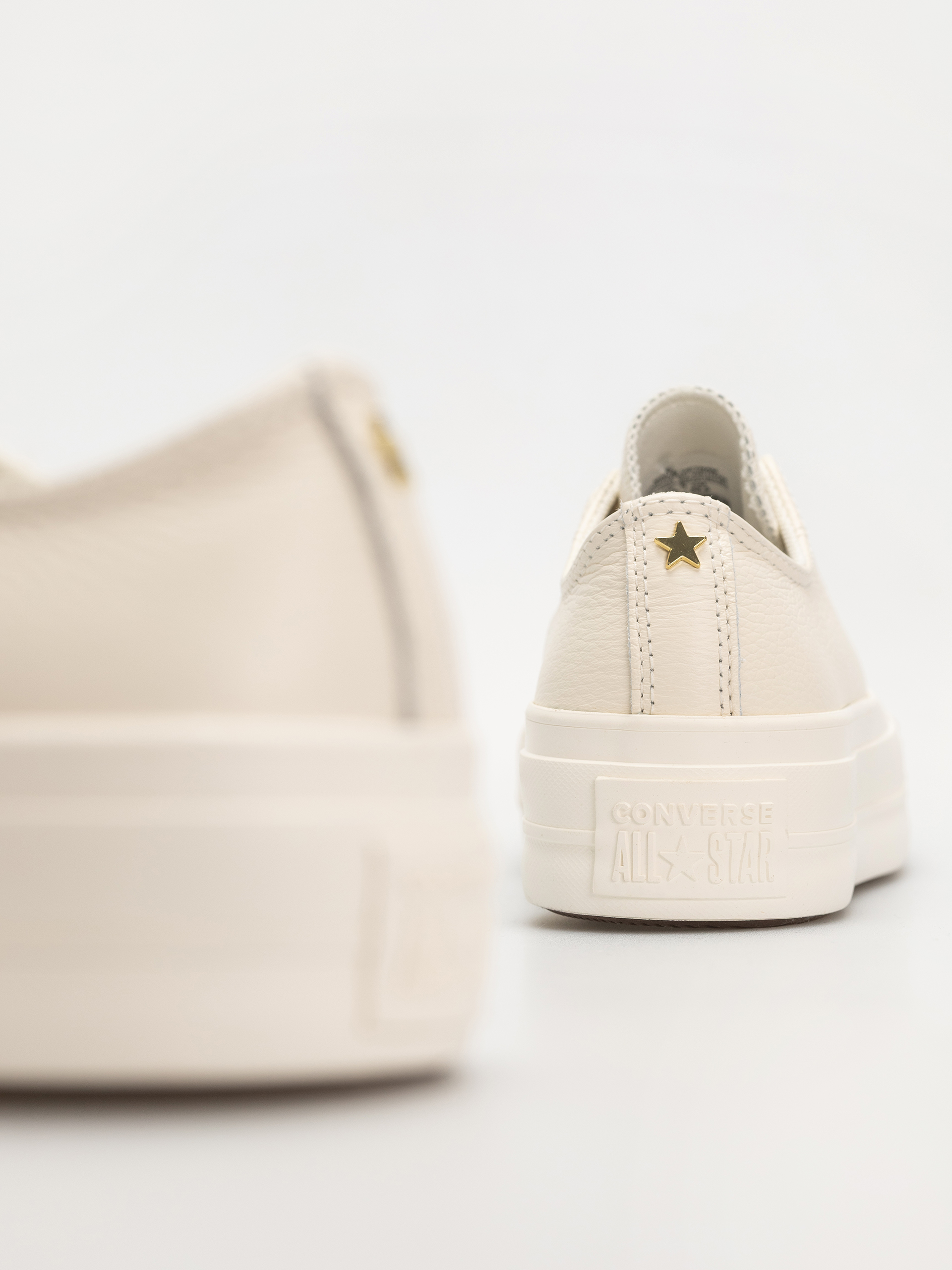 Кеди Converse Chuck Taylor All Star Lift Ox Wmn (egret/egret/gold)