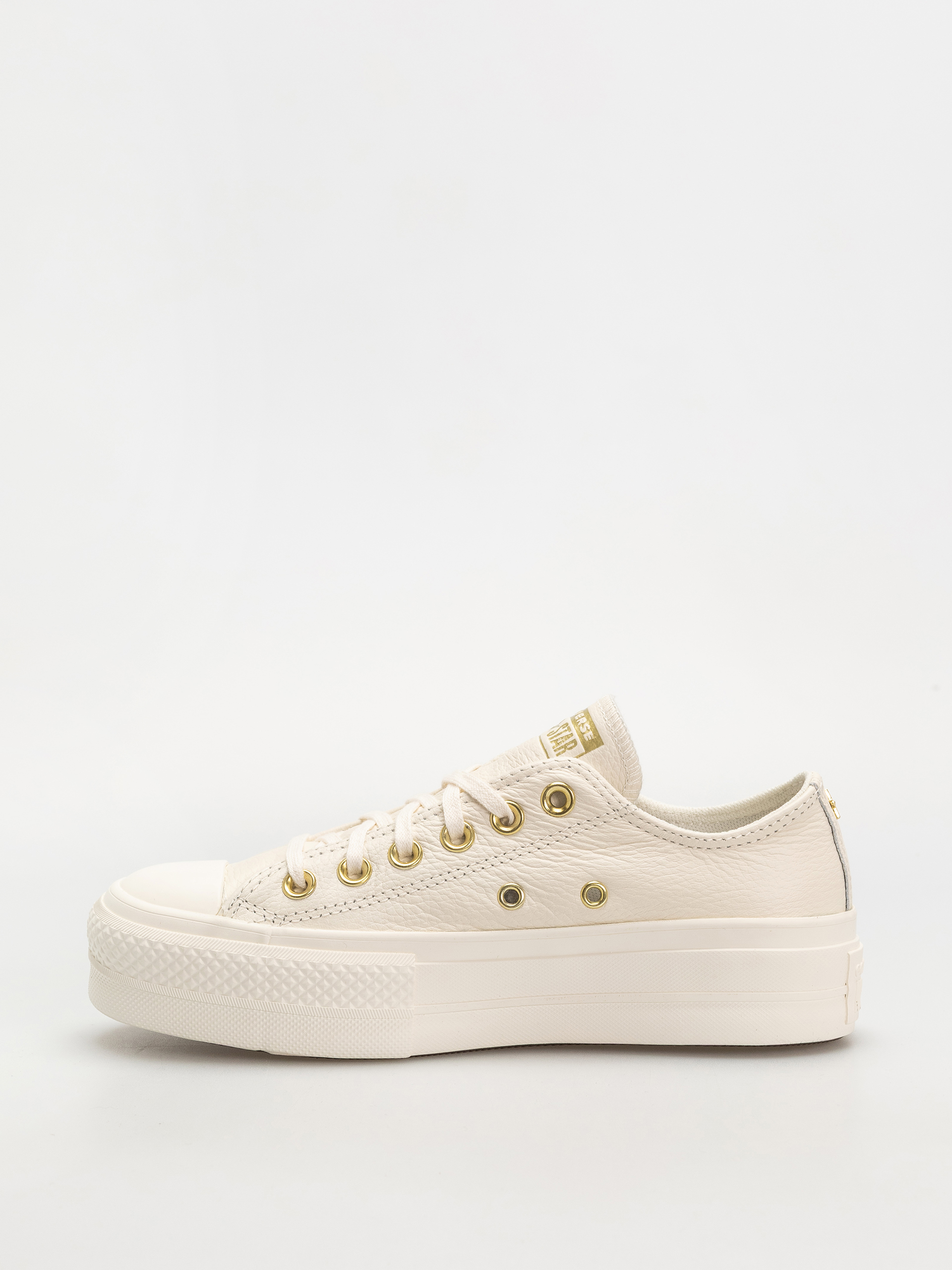 Кеди Converse Chuck Taylor All Star Lift Ox Wmn (egret/egret/gold)