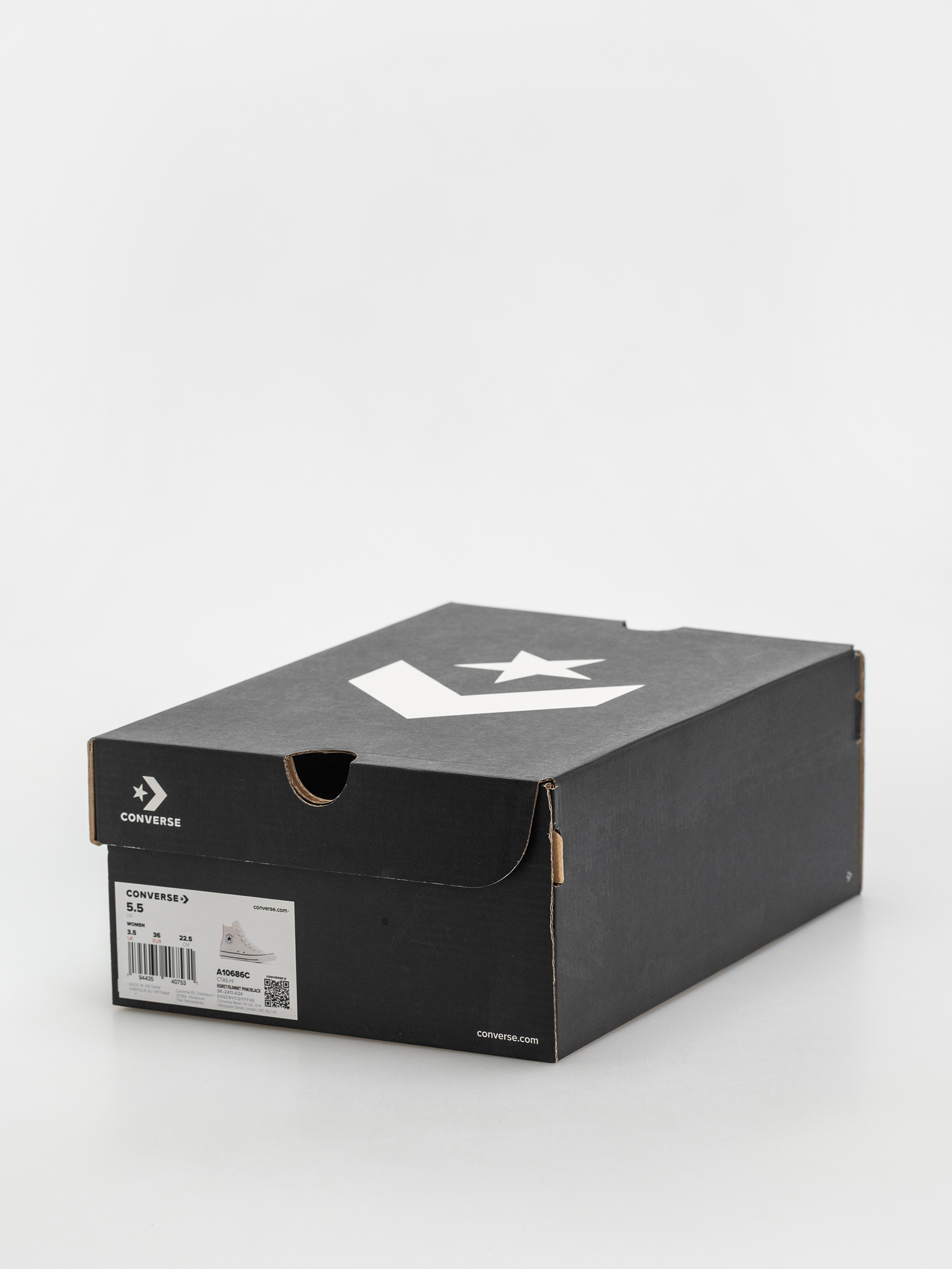 Кеди Converse Chuck Taylor All Star Hi Wmn (egret/summit pink/black)