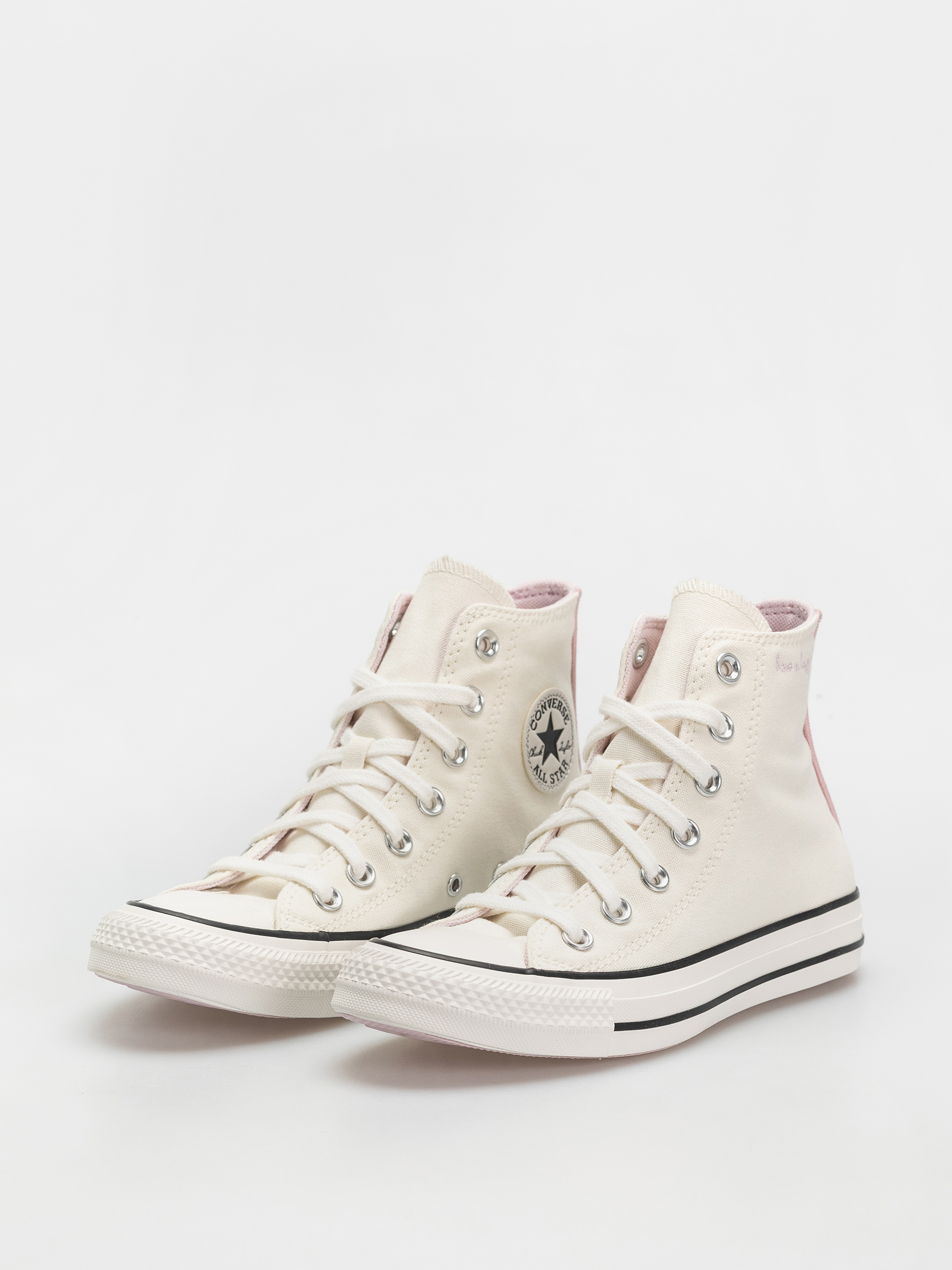Кеди Converse Chuck Taylor All Star Hi Wmn (egret/summit pink/black)