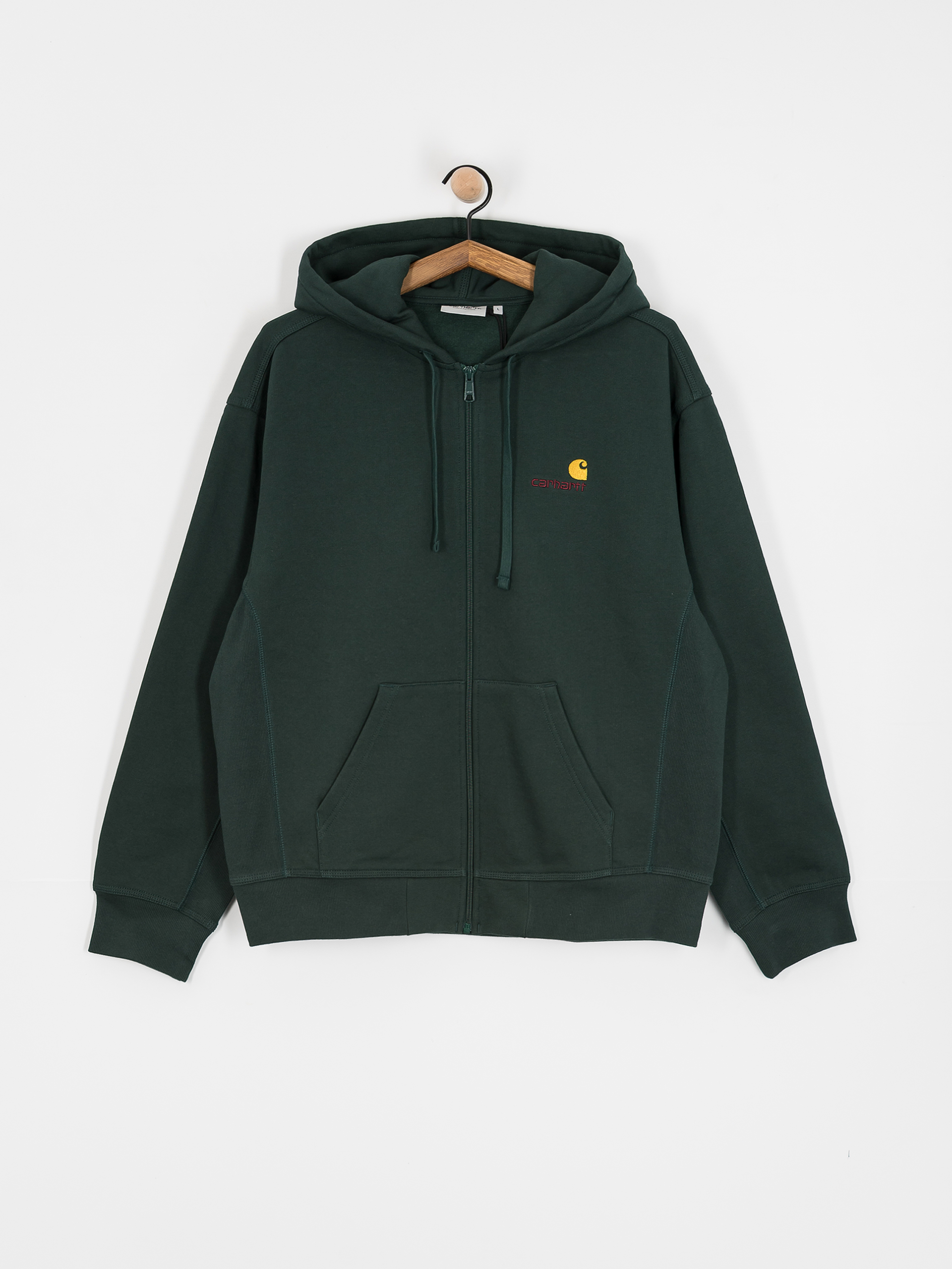 Худі Carhartt WIP American Script ZHD (conifer)