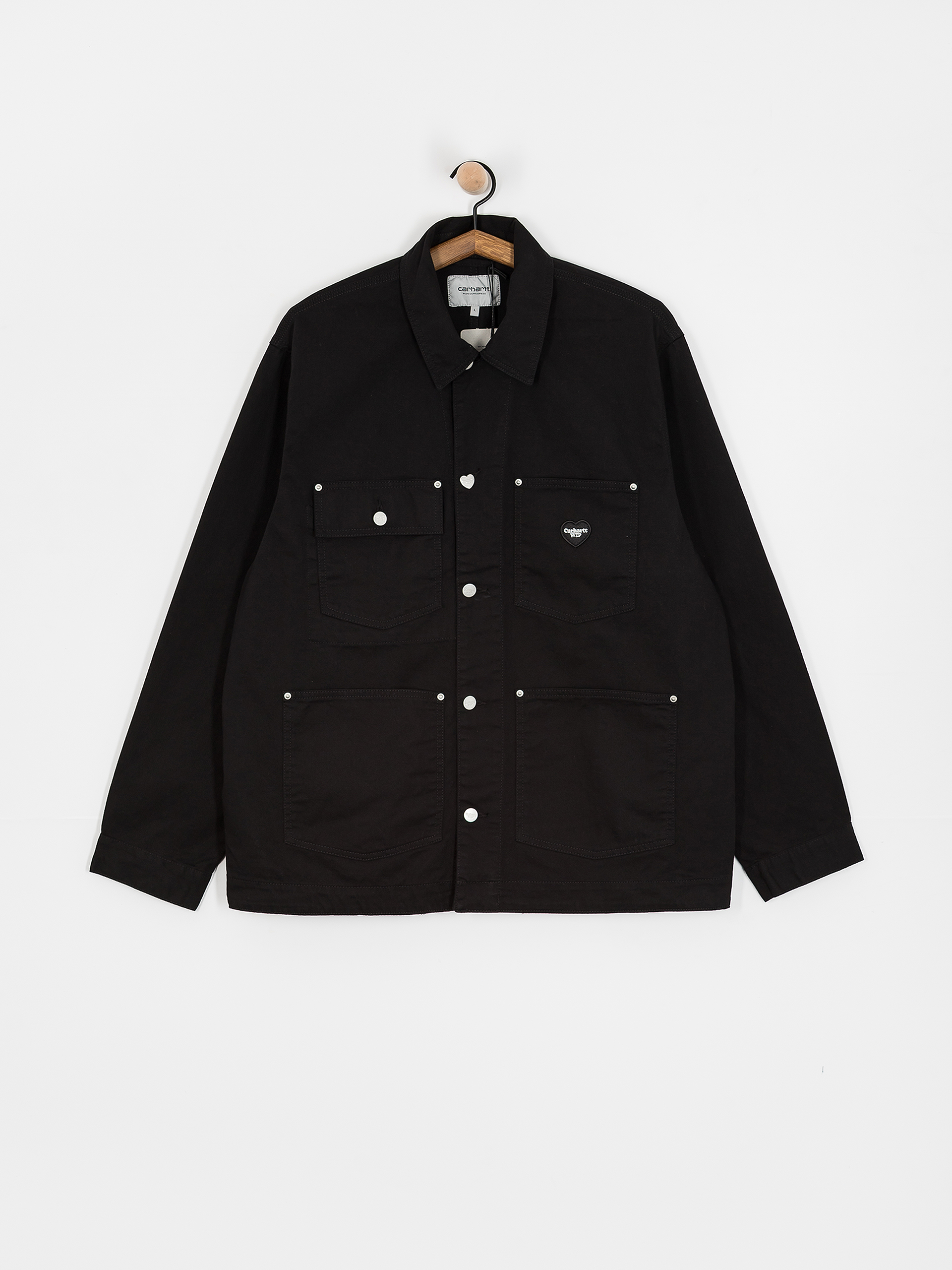 Куртка Carhartt WIP Drewe Chore Coat - чорний (black)
