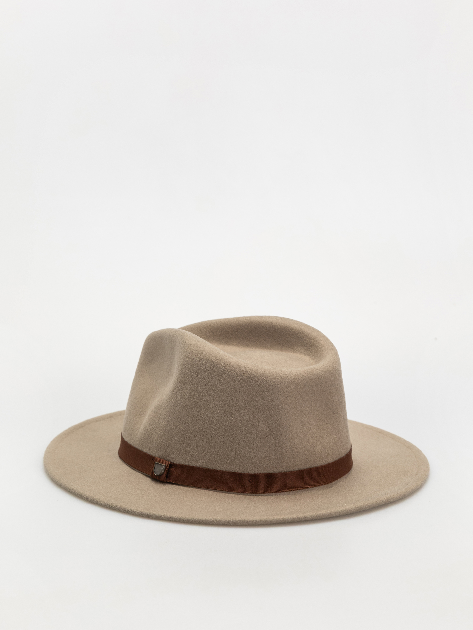 Капелюх Brixton Messer Packable Fedora (timberwolf/light brown)