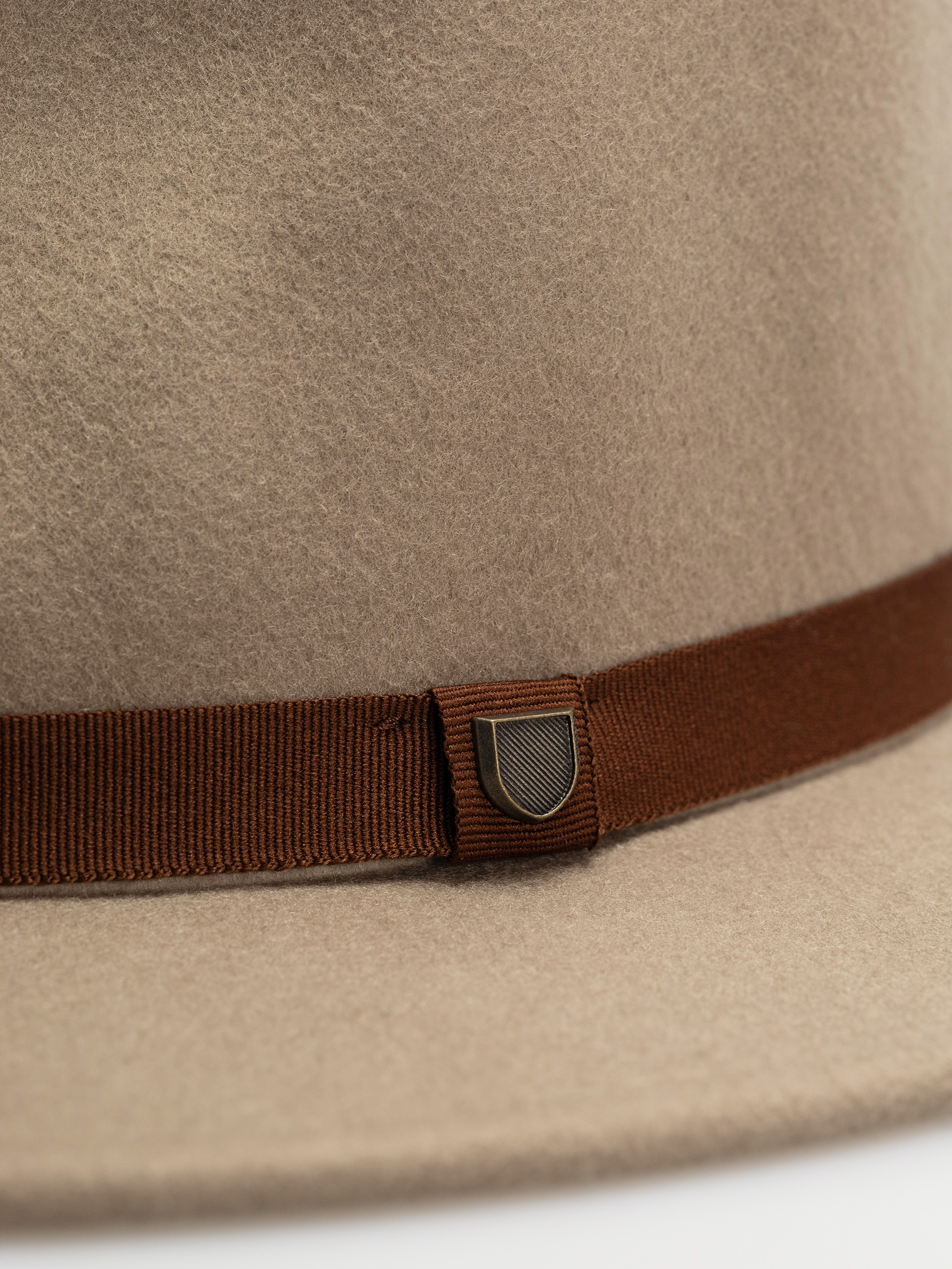 Капелюх Brixton Messer Packable Fedora (timberwolf/light brown)