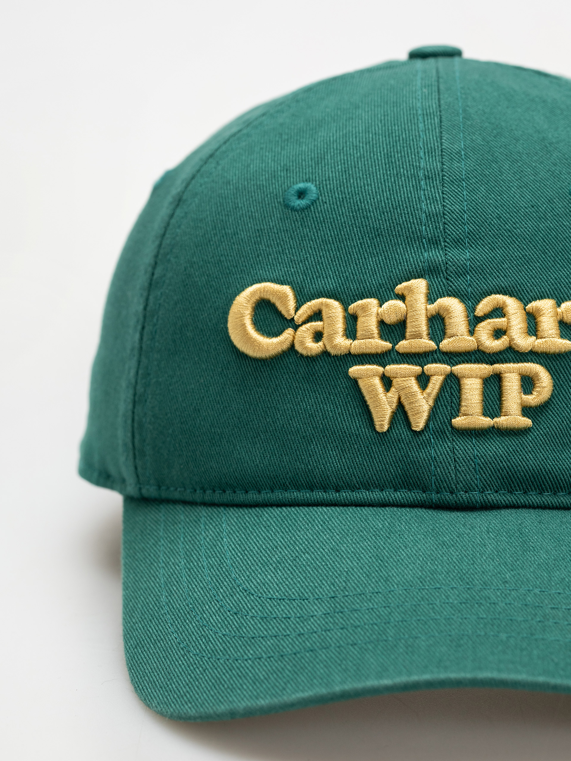 Кепка Carhartt WIP Script (rainforest/air yellow)
