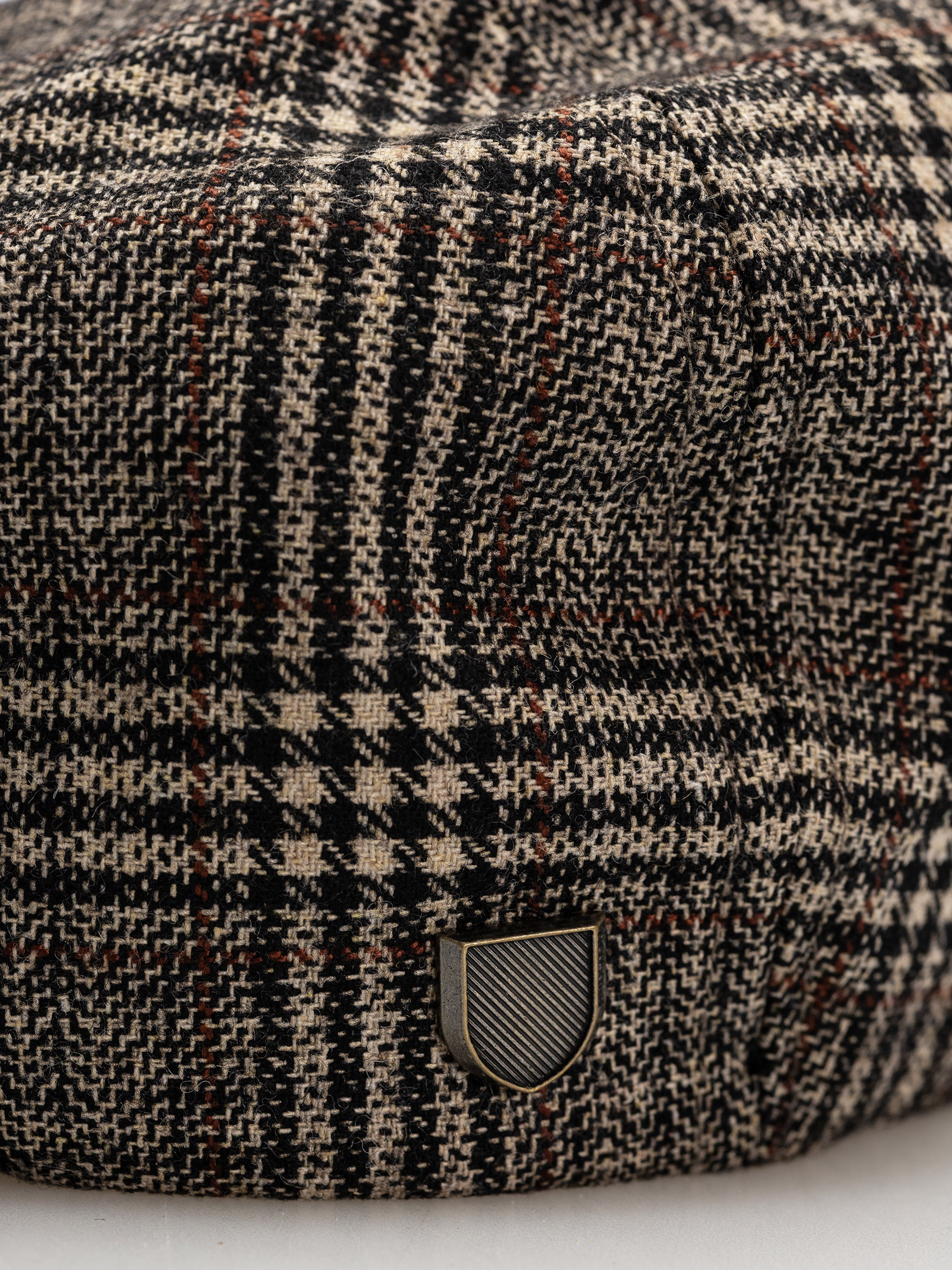 Кашкет Brixton Brood Snap Cap (khaki/brown plaid)