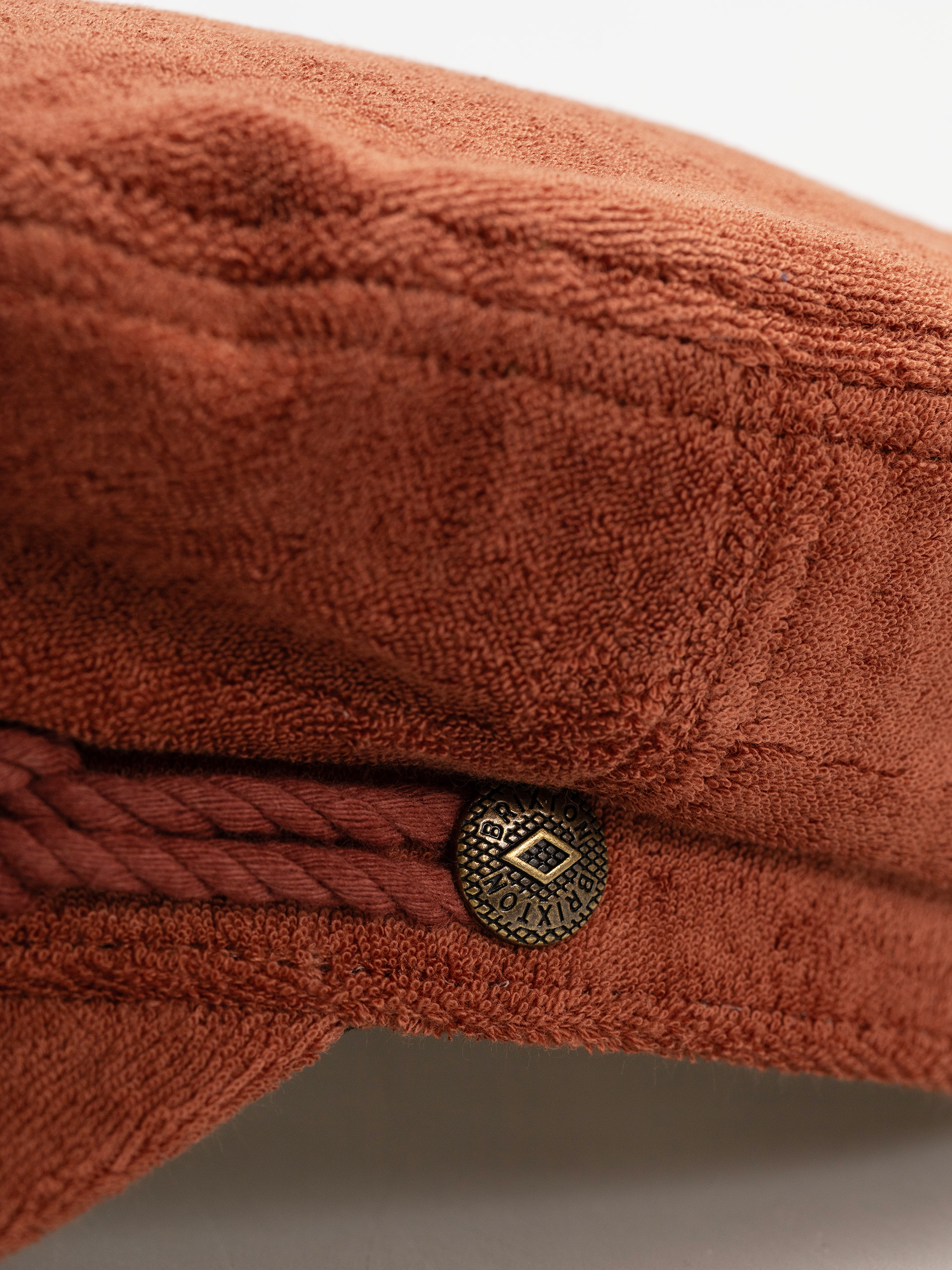 Кашкет Brixton Fiddler Cap (burnt brick terry cloth)