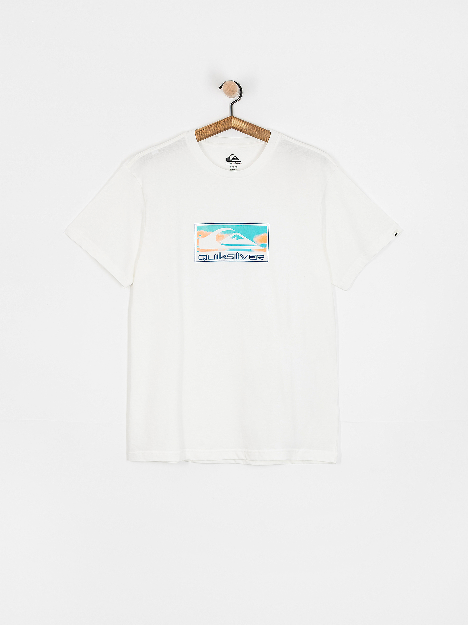 Футболка Quiksilver Gradient Box (white)