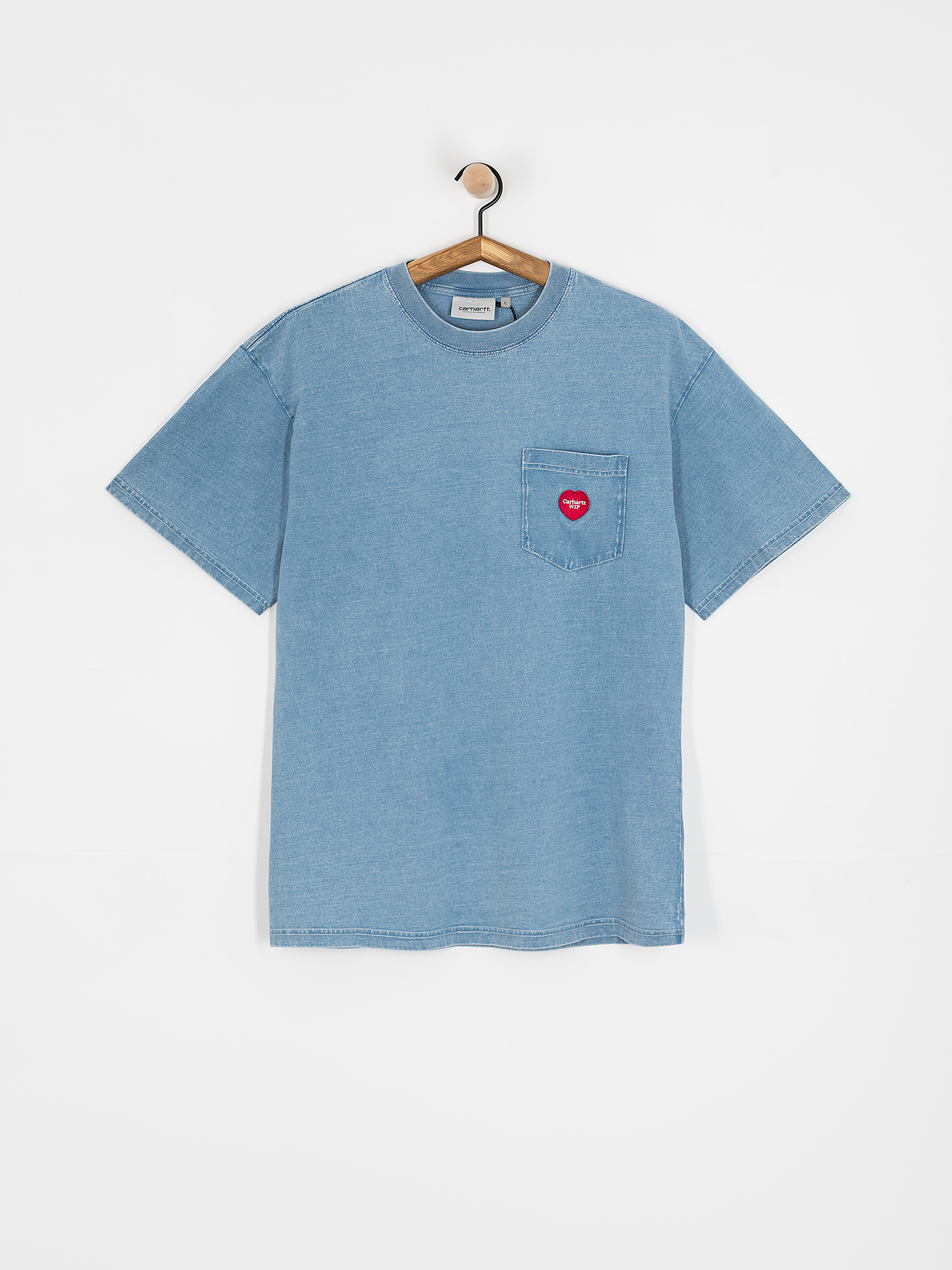 Футболка Carhartt WIP Ingo Pocket (light blue)